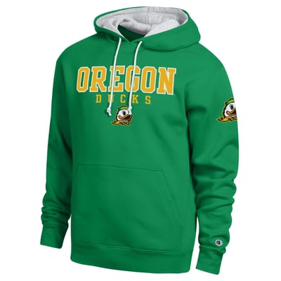 Sweat à capuche contrasté Oregon Ducks Champion - Vert