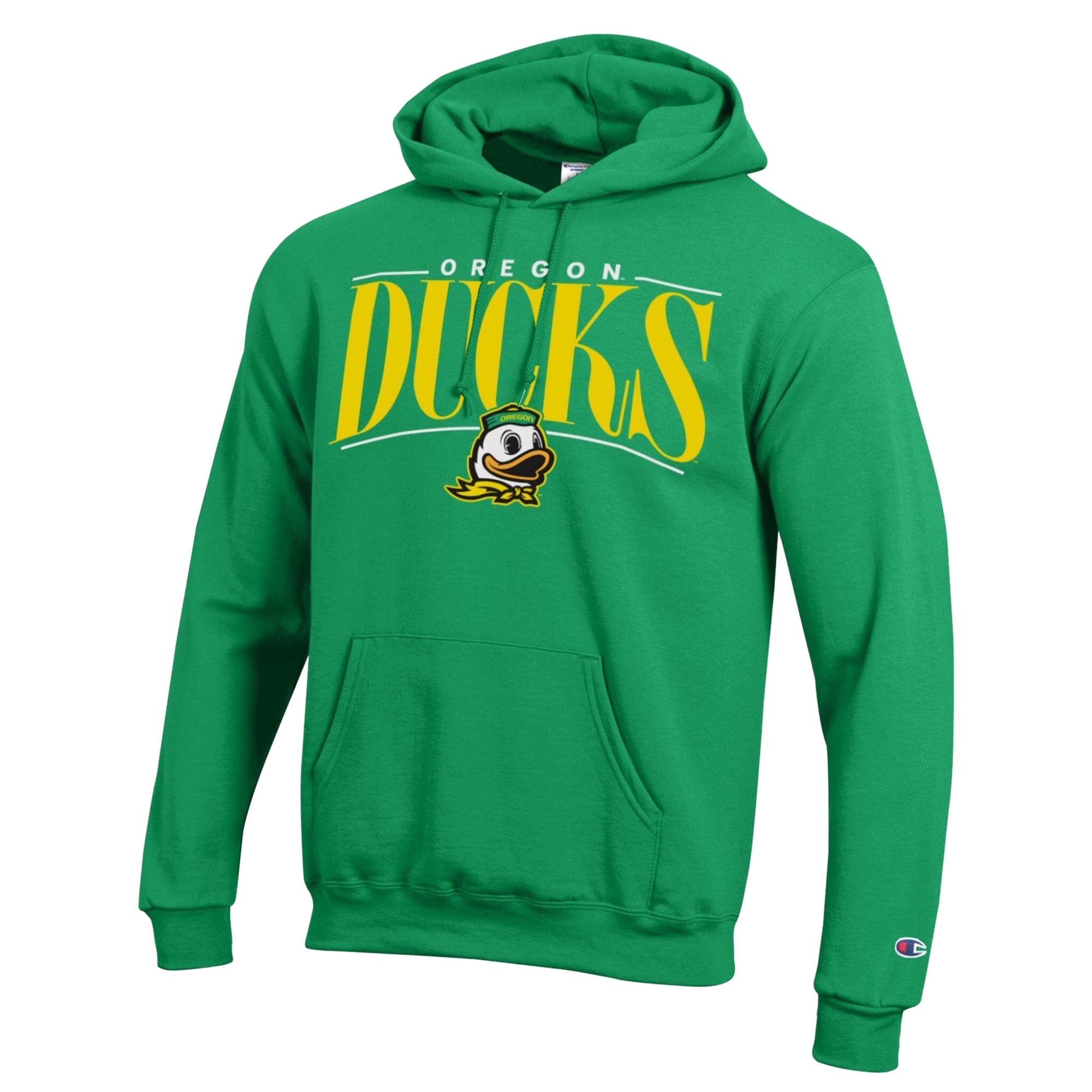 Men's Champion Green Oregon Ducks Team Pride Powerblend Hoodie