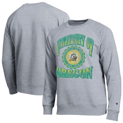 Oregon Ducks Champion All-Star Sweatshirt - Heather Gray