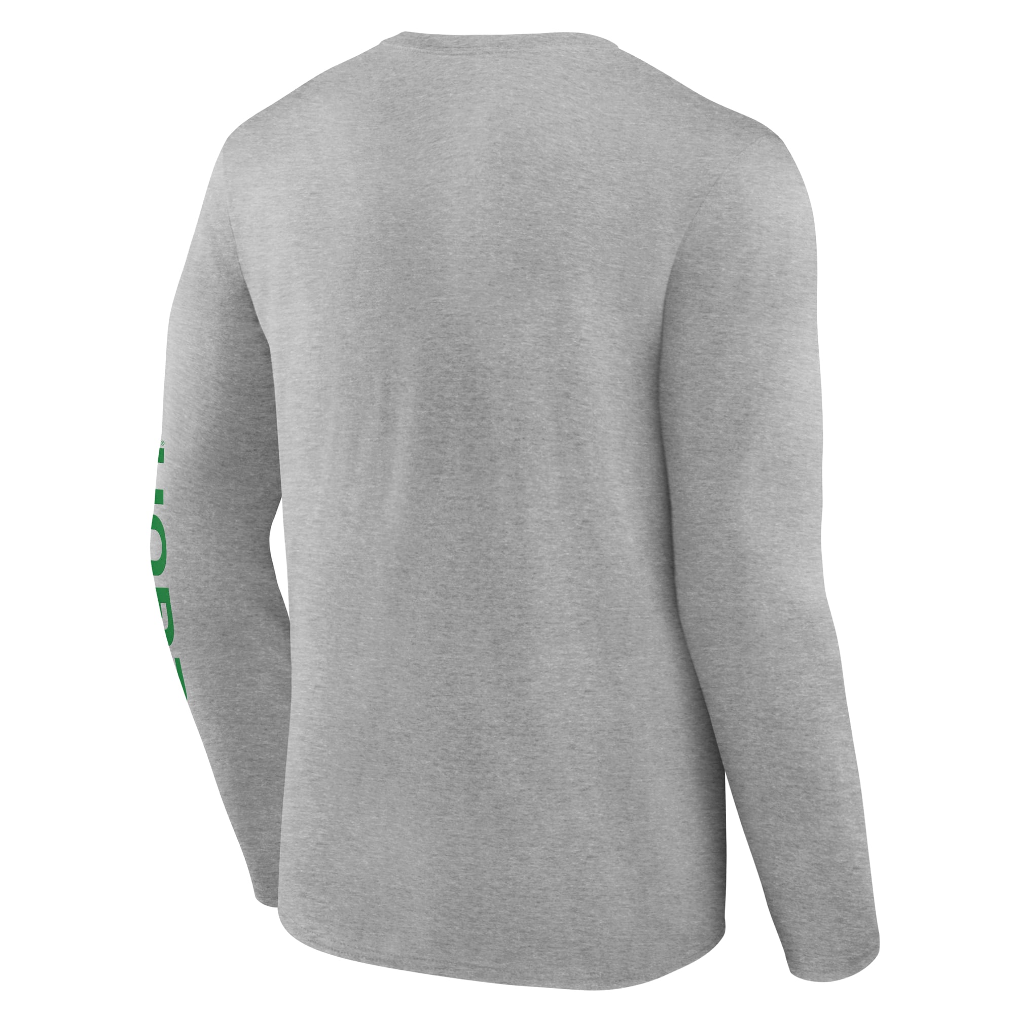 Men's Logo Athletic Heather Gray Oregon Ducks Primary Long Sleeve T-Shirt