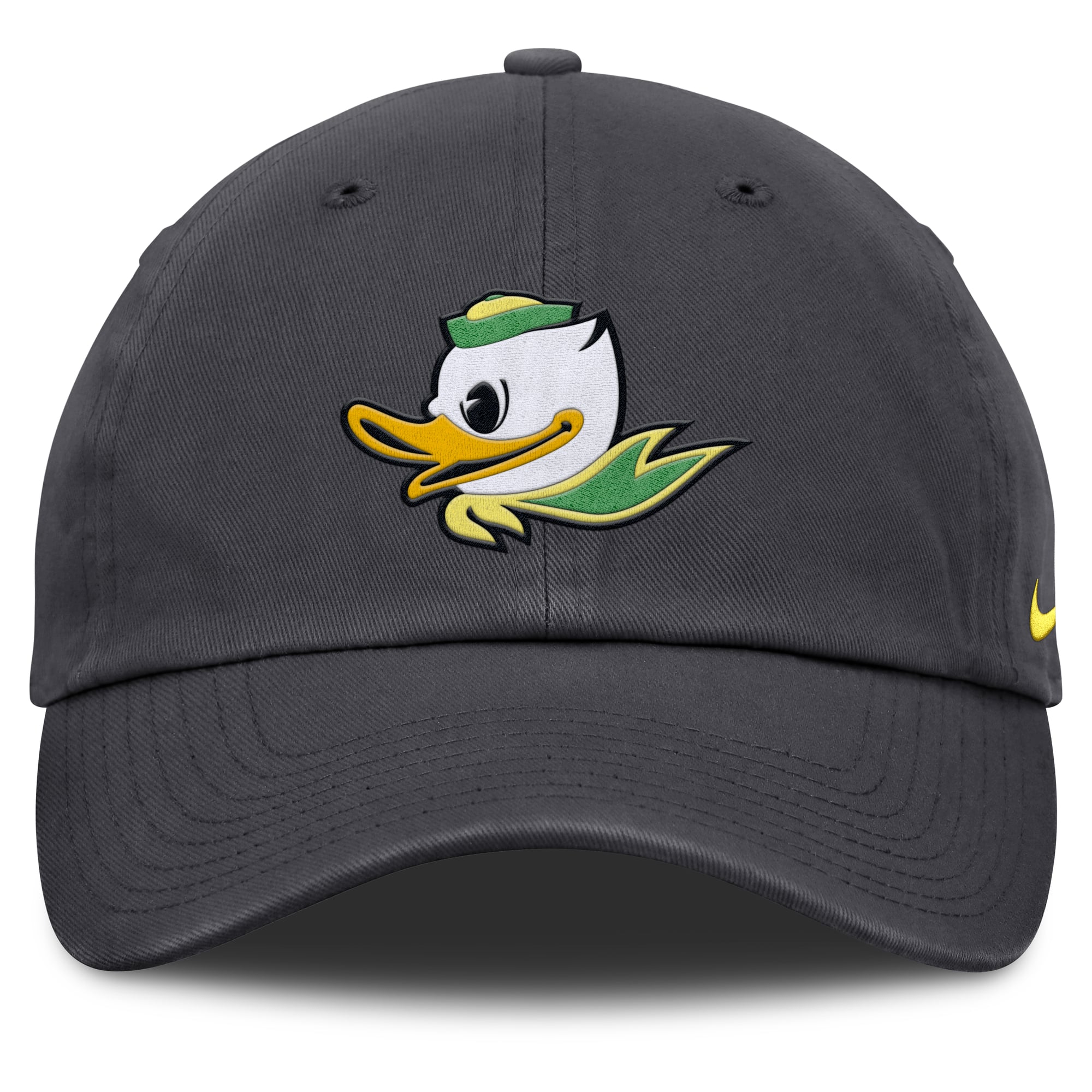 Men's Nike Anthracite Oregon Ducks Club Dri-FIT Adjustable Hat