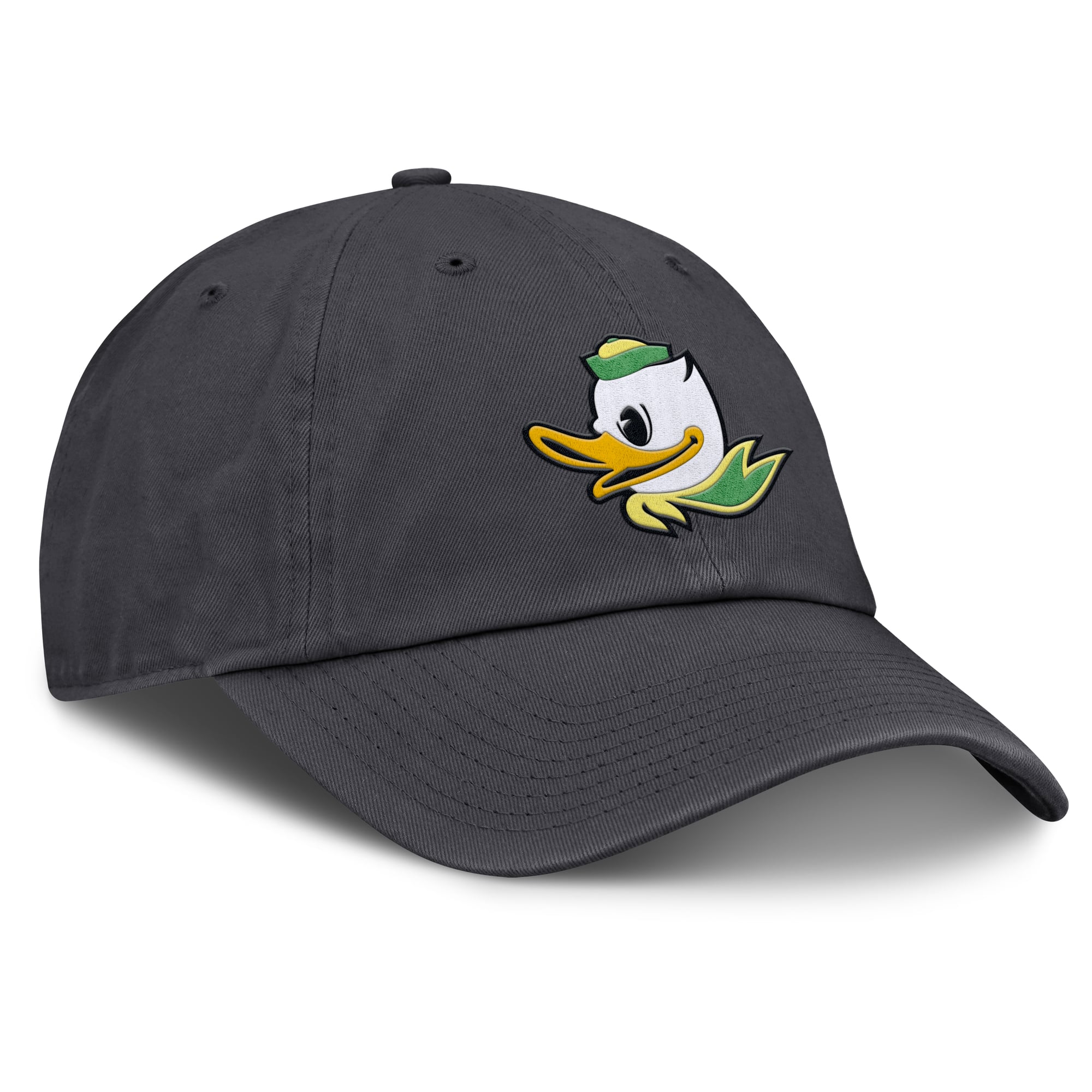 Men's Nike Anthracite Oregon Ducks Club Dri-FIT Adjustable Hat