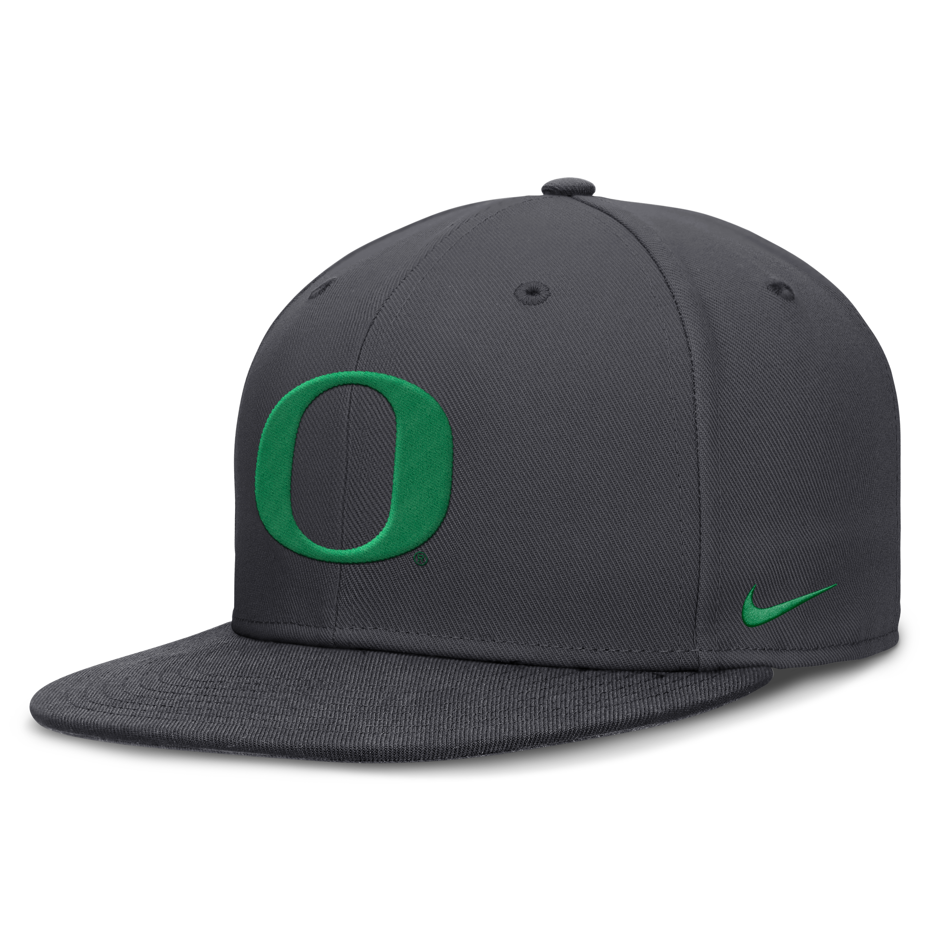 Men's Nike Anthracite Oregon Ducks Pro Dri-FIT Fitted Hat