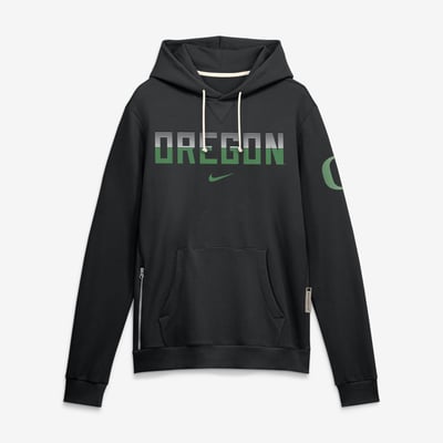 Sweat à capuche Nike Dri-FIT Sideline Standard Issue 2026 des Oregon Ducks - Noir