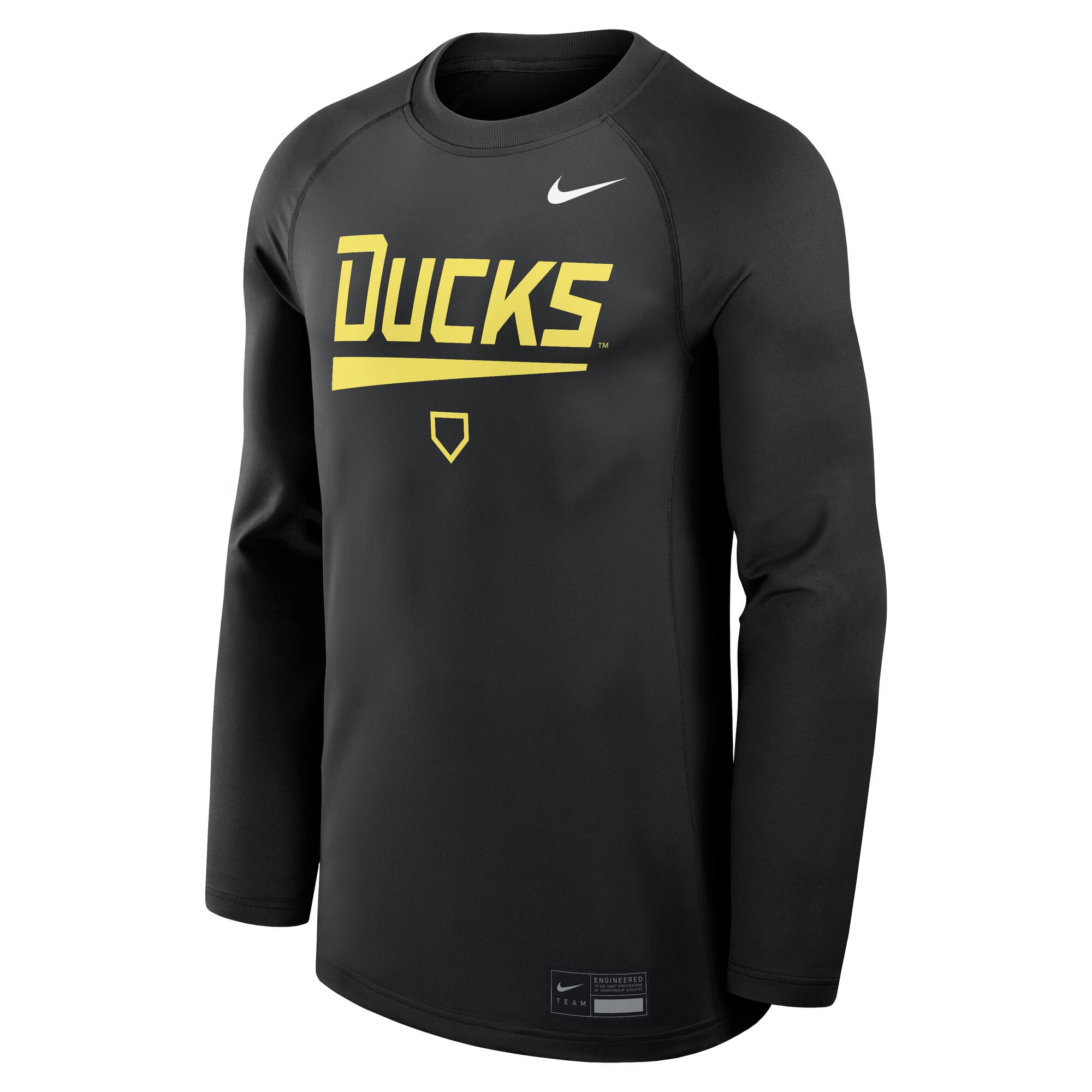 Pull-over léger Nike Oregon Ducks Dugout Dri-FIT noir pour homme