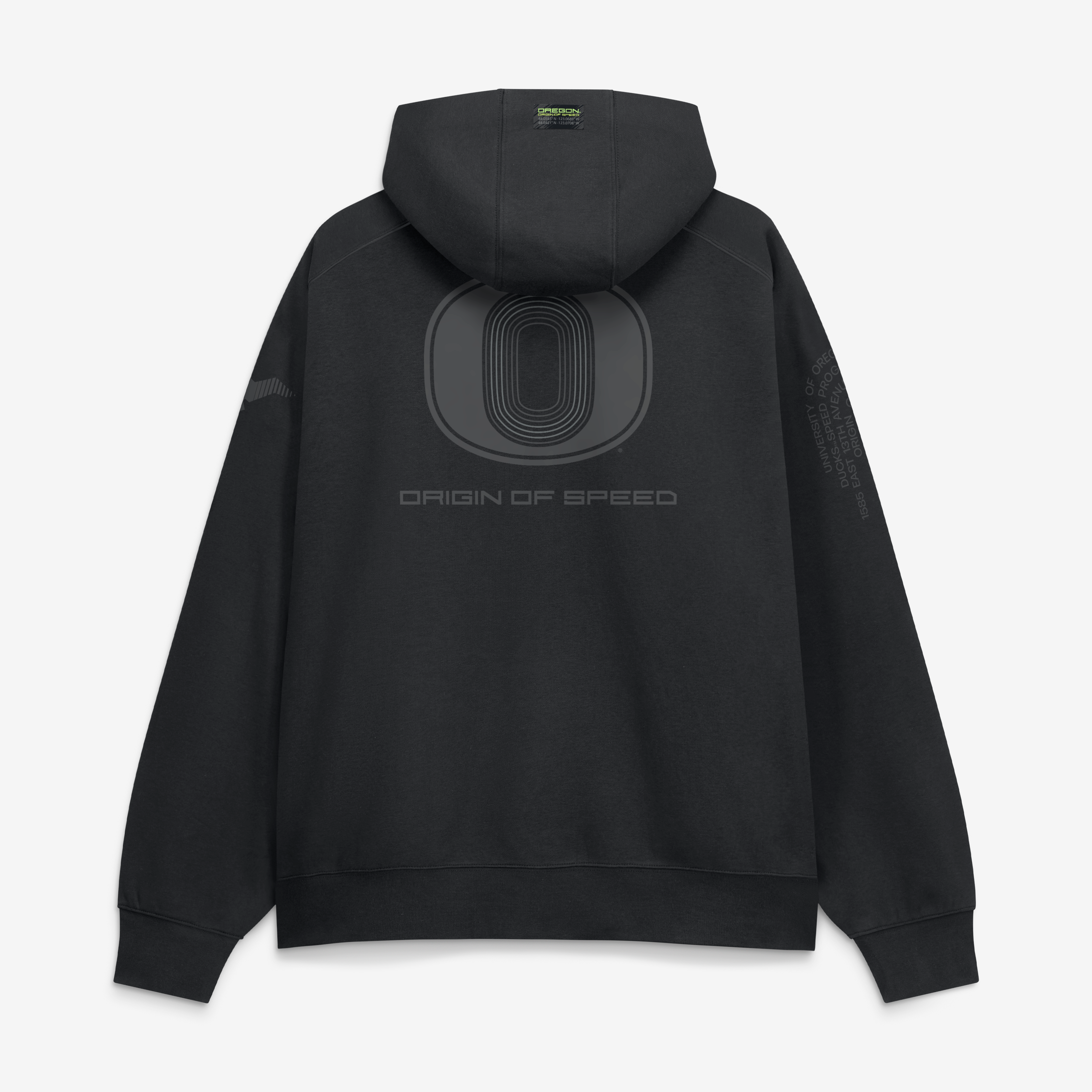 Sweat à capuche Nike Air Origin of Speed ​​des Oregon Ducks noirs pour homme