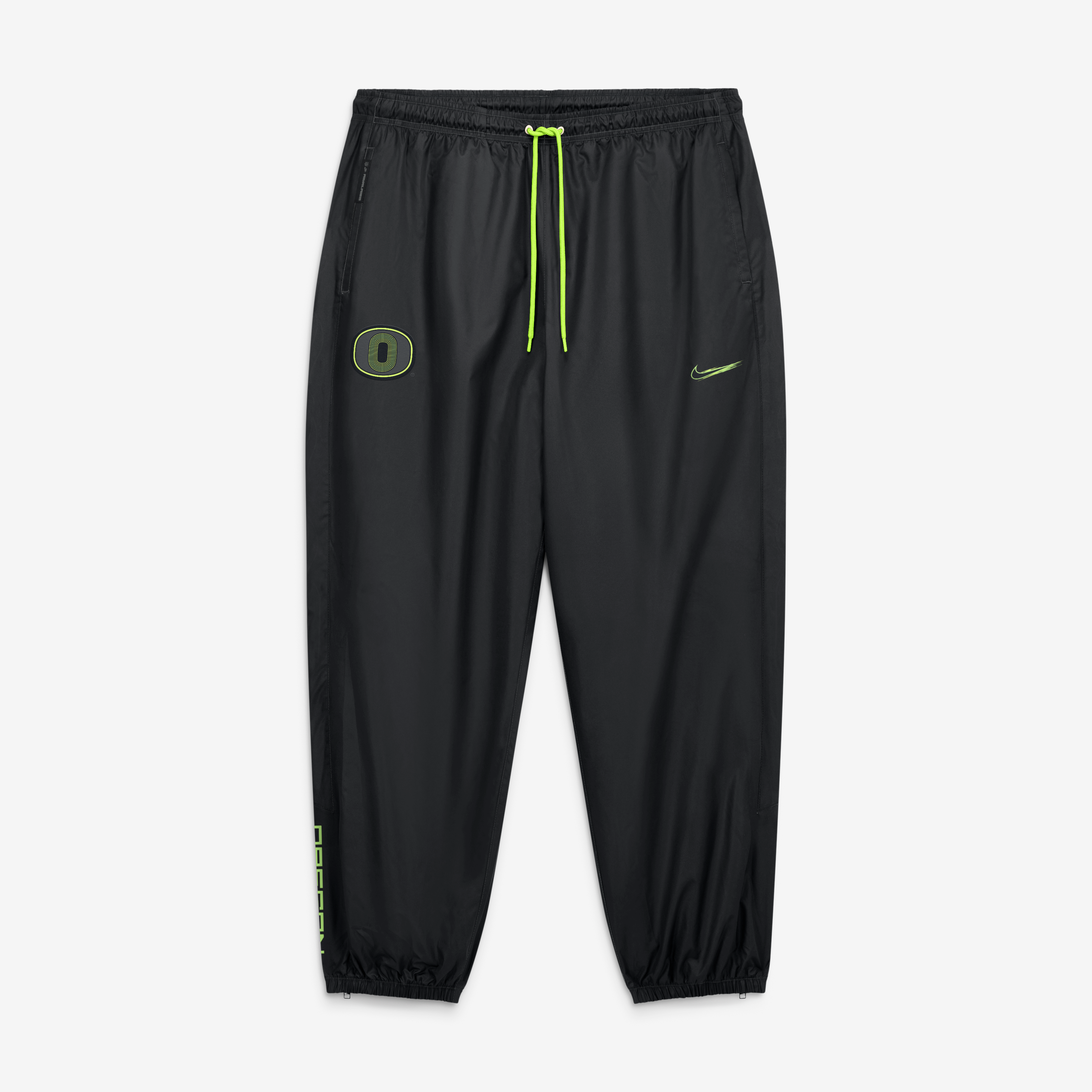 Pantalon coupe-vent Nike Oregon Ducks Origin of Speed ​​Windrunner noir pour homme