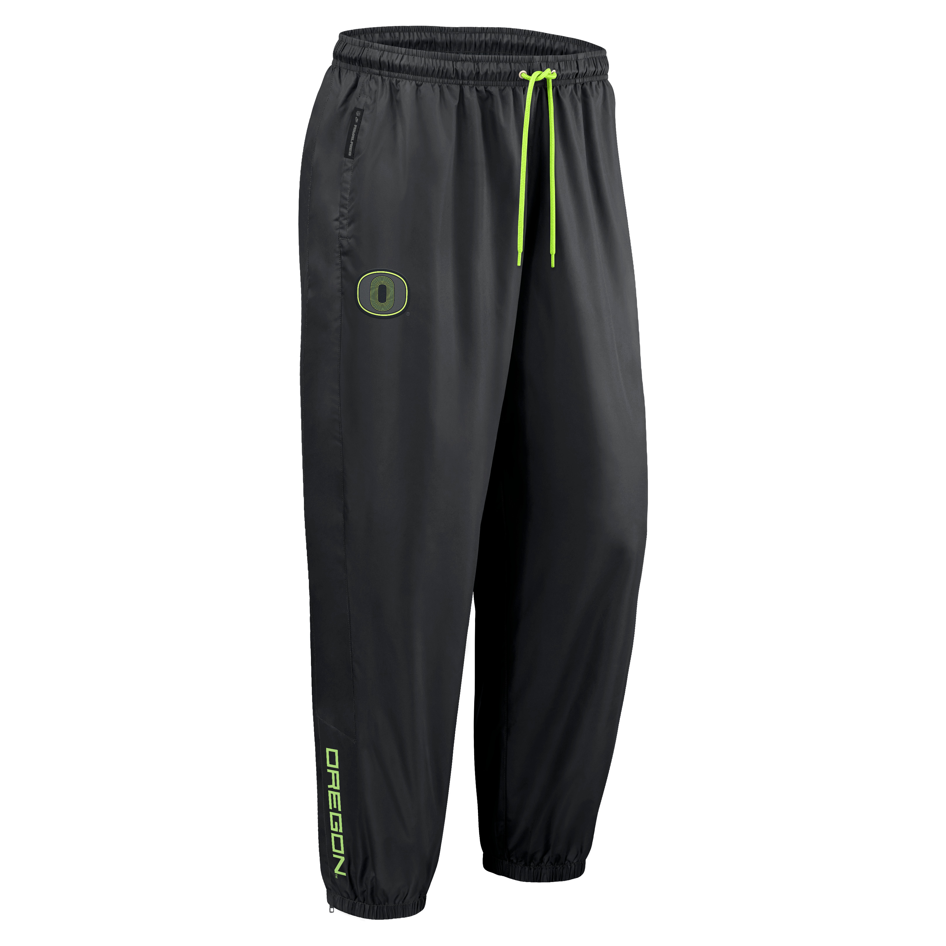 Pantalon coupe-vent Nike Oregon Ducks Origin of Speed ​​Windrunner noir pour homme