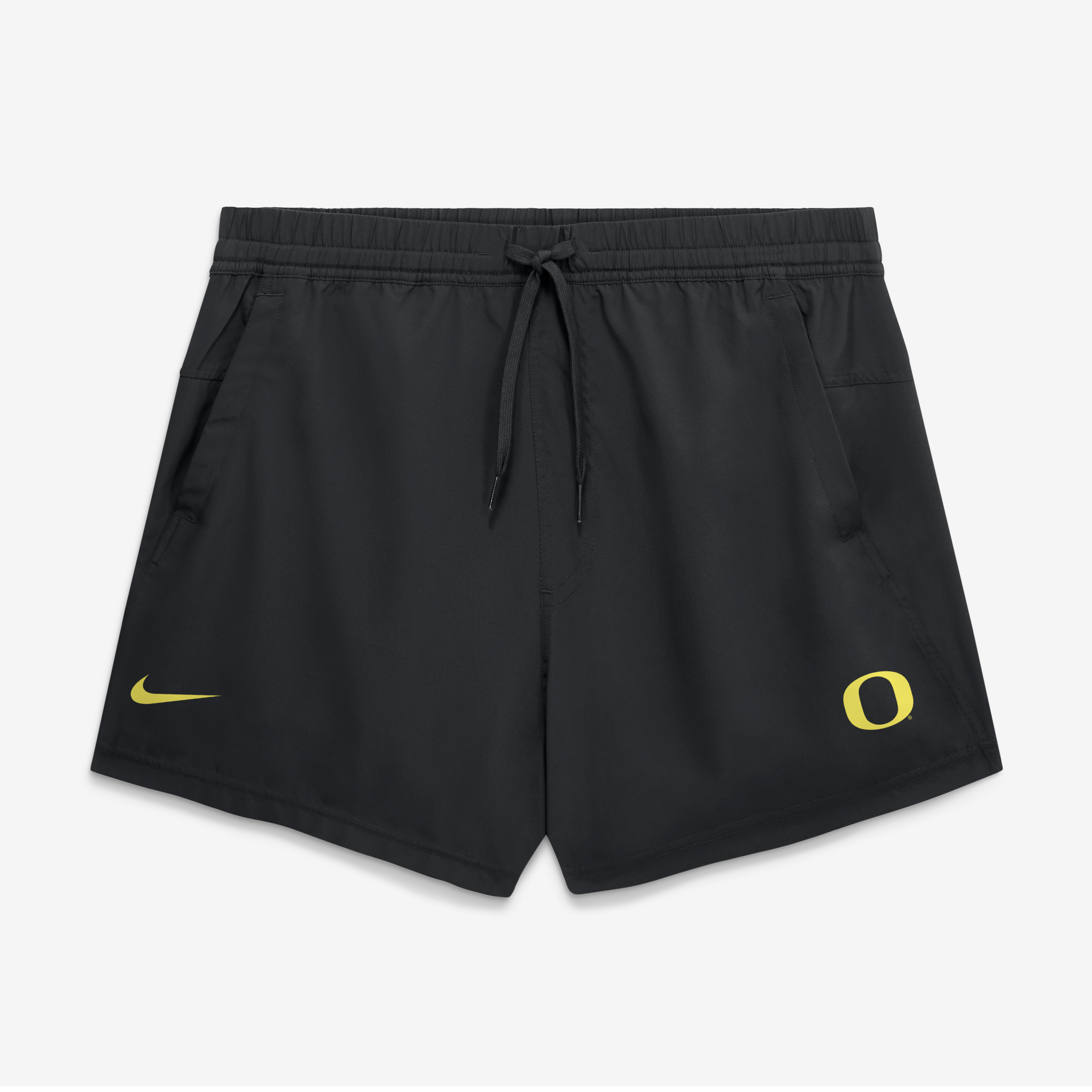 Men's Nike Black Oregon Ducks Primary Logo Form Dri-FIT Shorts