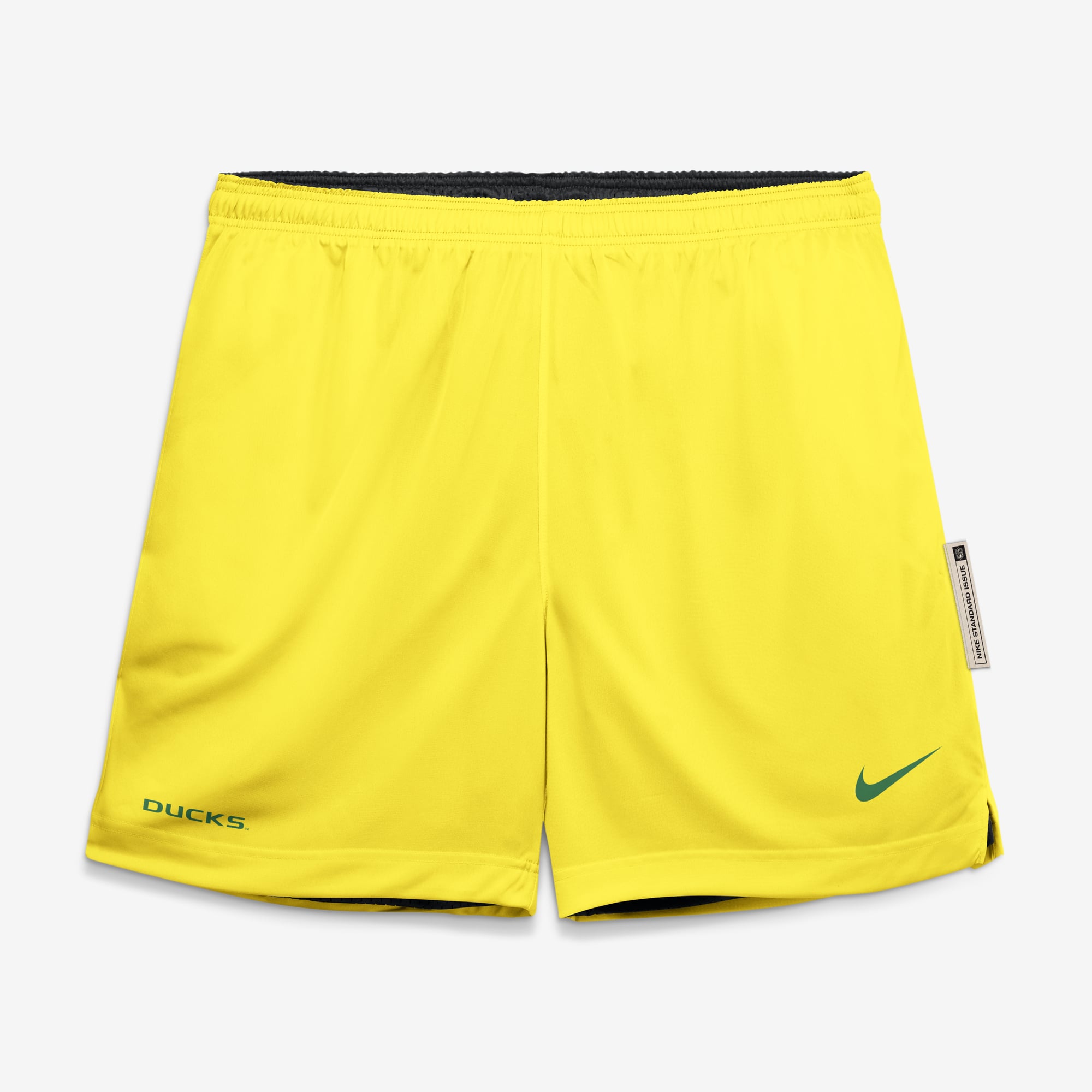 Short réversible Nike Dri-FIT noir/jaune Oregon Ducks Courtside pour homme