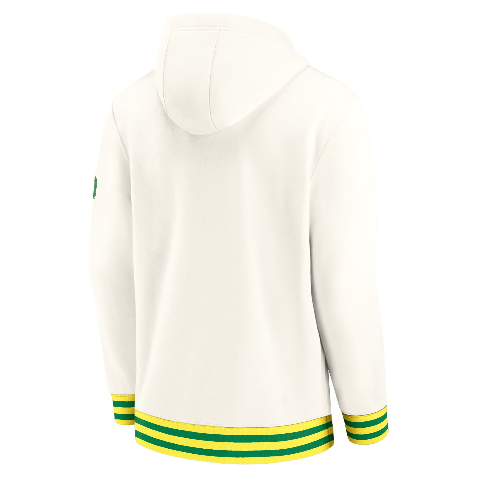 Men's Nike  Cream Oregon Ducks Legacy Retro Pullover Hoodie