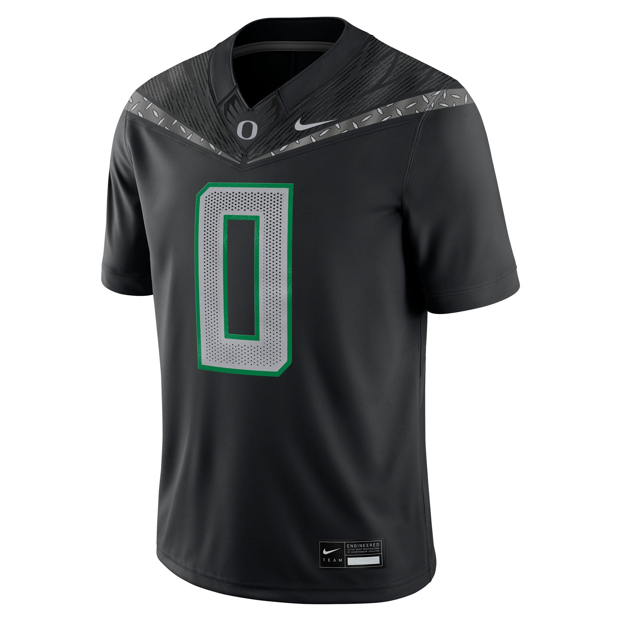 Men's Nike D'Antre Robinson Black Oregon Ducks Home Game Jersey