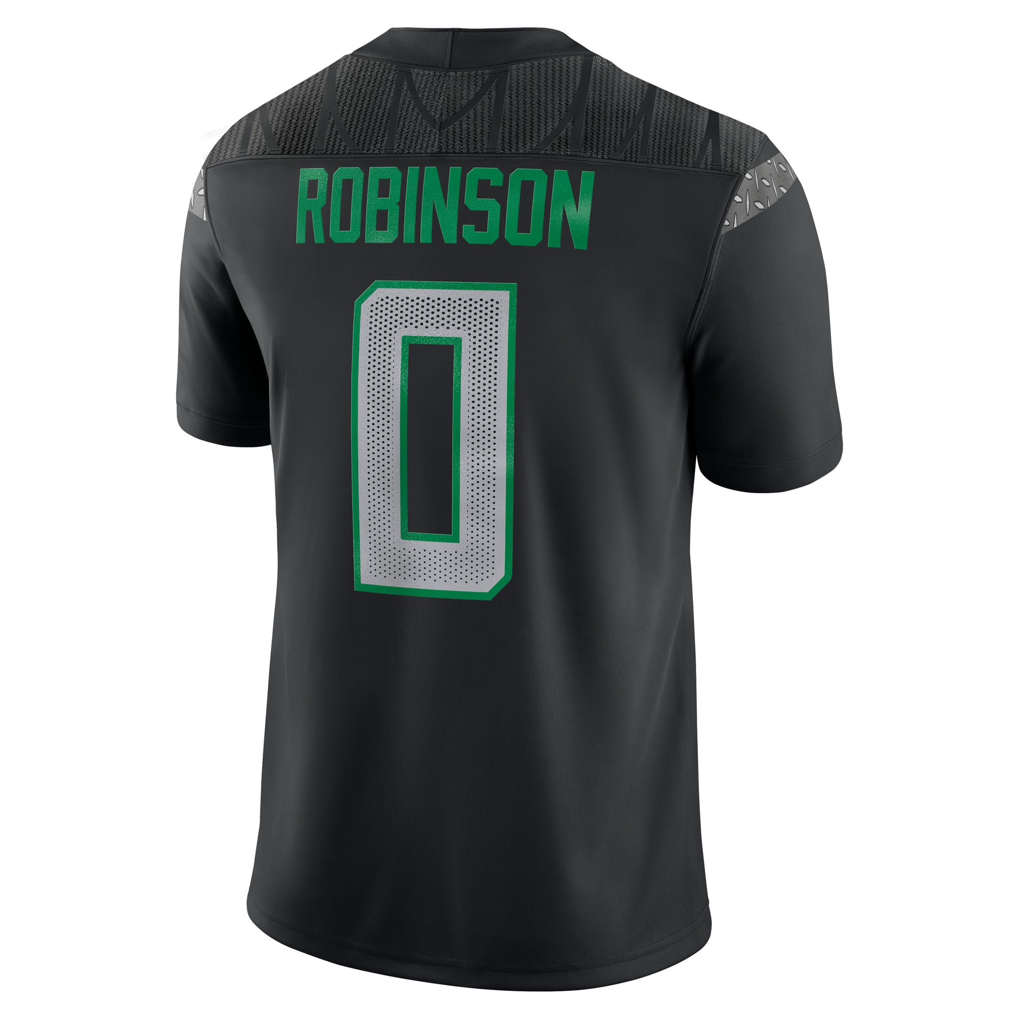 Men's Nike D'Antre Robinson Black Oregon Ducks Home Game Jersey