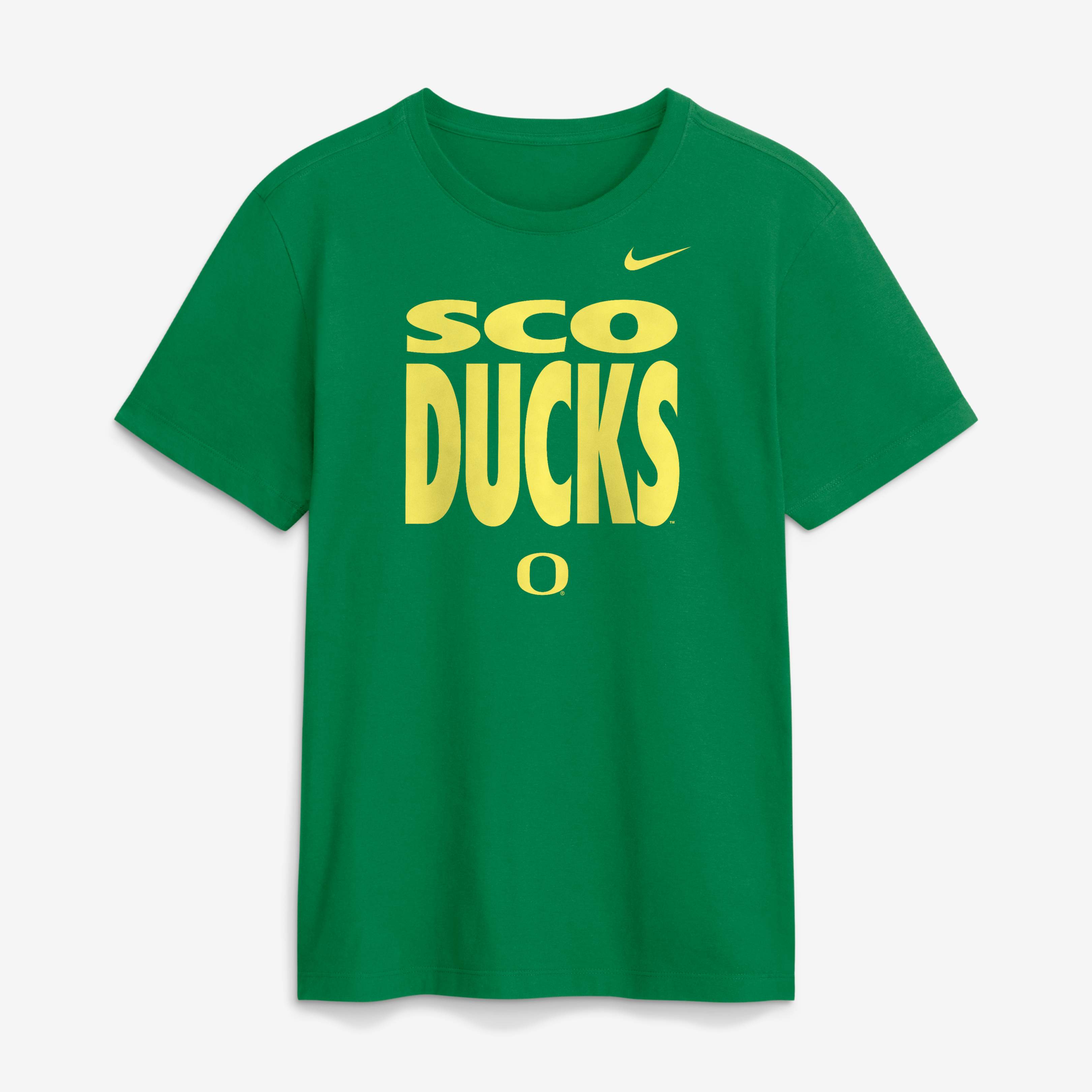 T-shirt Nike vert Oregon Ducks 2026 Sideline Dri-FIT pour homme