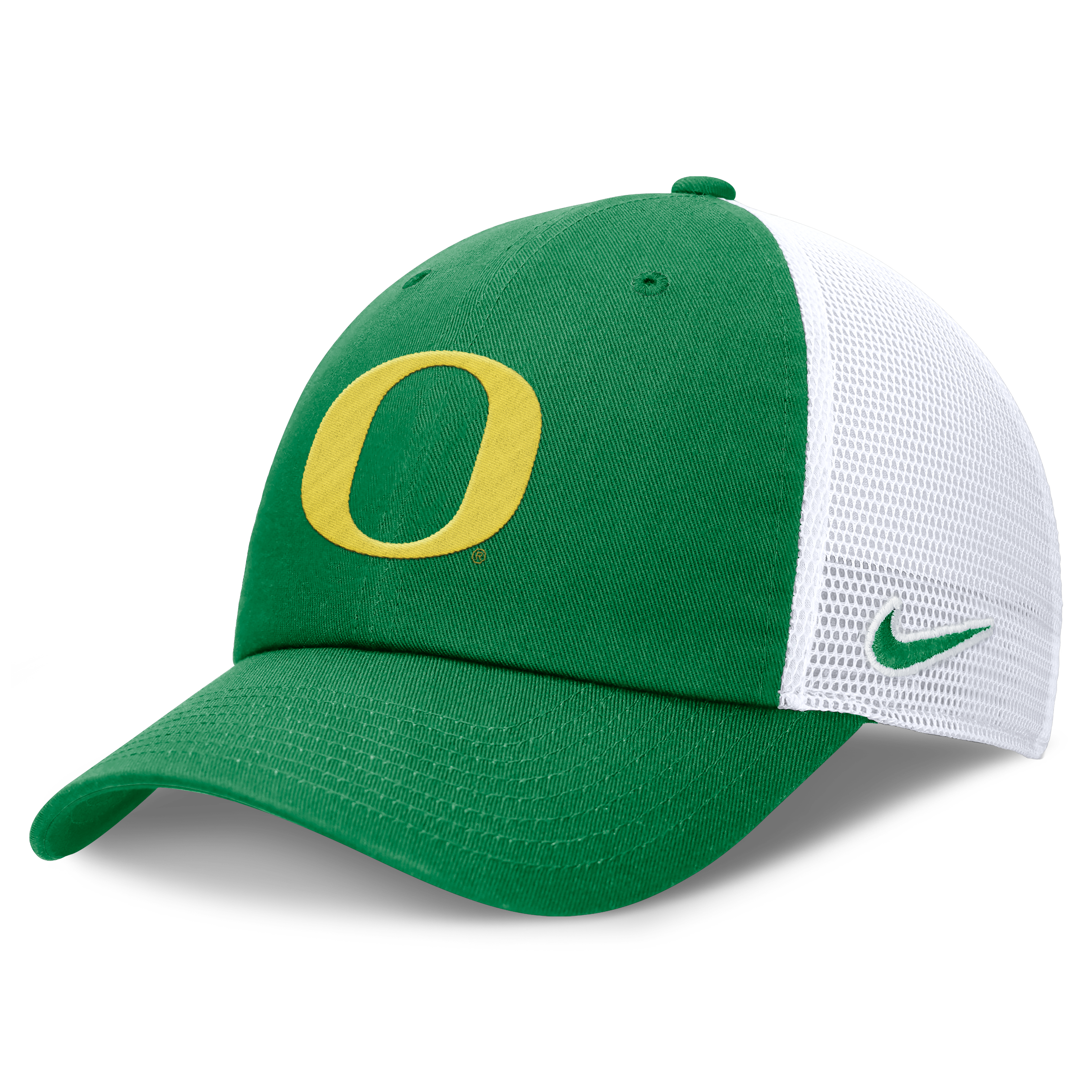 Men's Nike Green Oregon Ducks Club Trucker Adjustable Hat