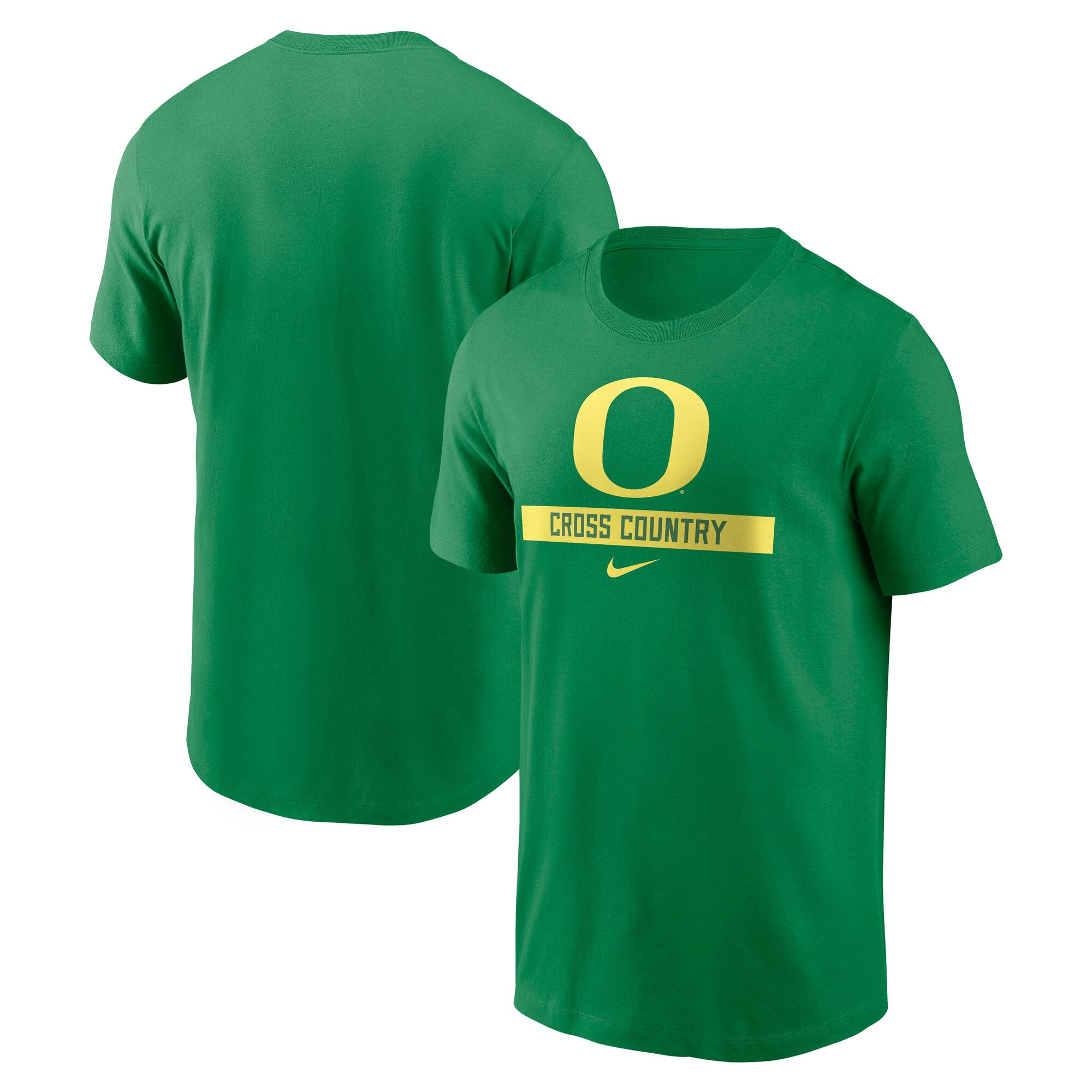 Men's Nike Green Oregon Ducks Cross Country T-Shirt