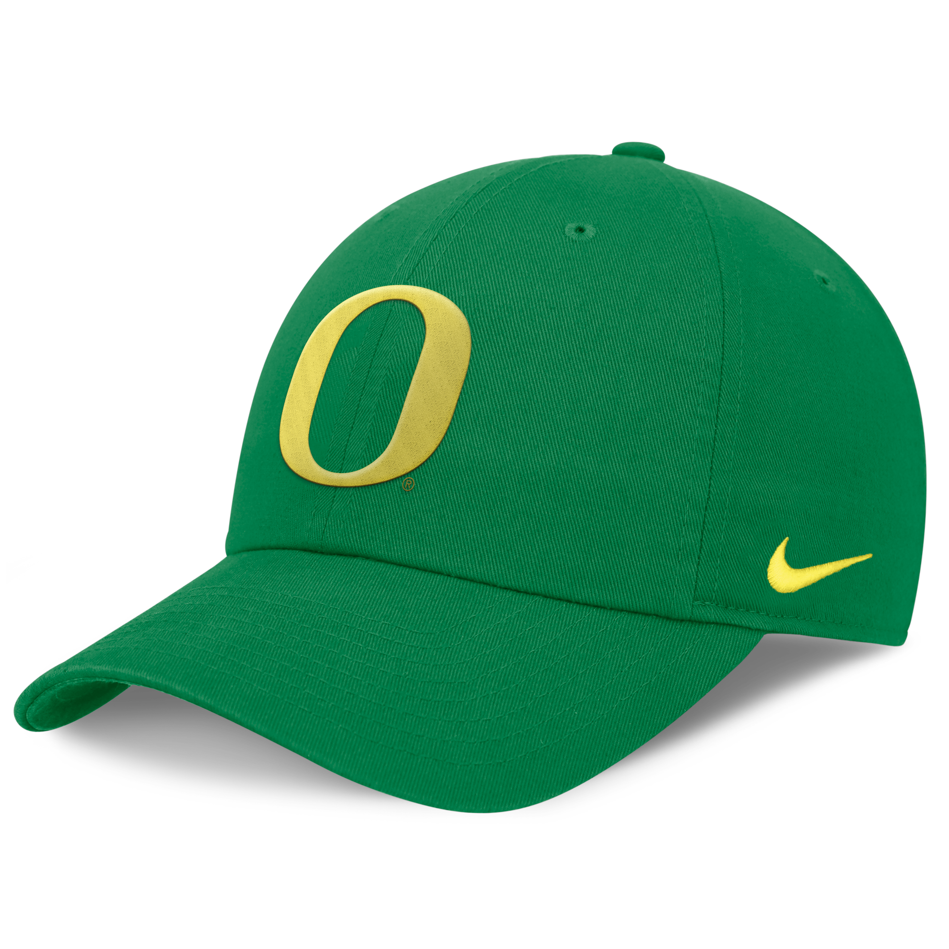 Men's Nike Green Oregon Ducks Dri-FIT Club Adjustable Hat