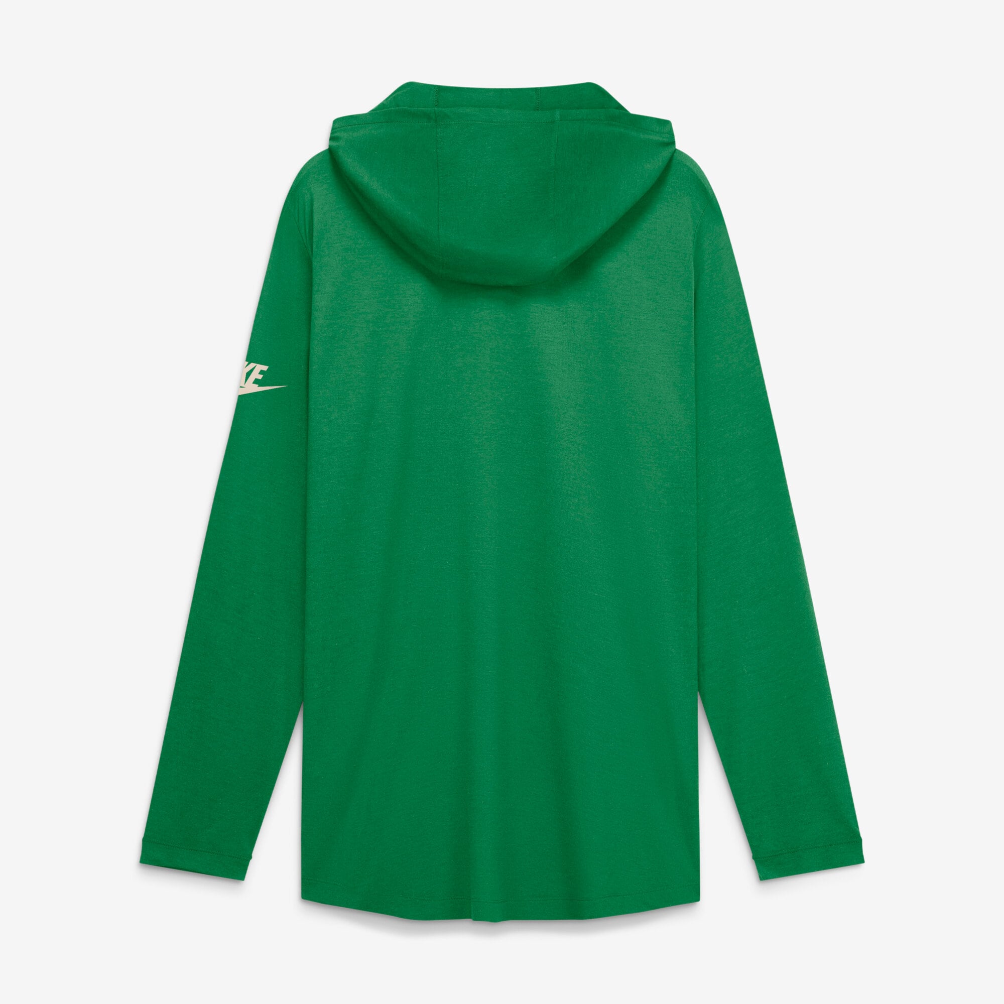 Men's Nike Green Oregon Ducks Legacy Arch Tri-Blend Long Sleeve Hooded T-Shirt