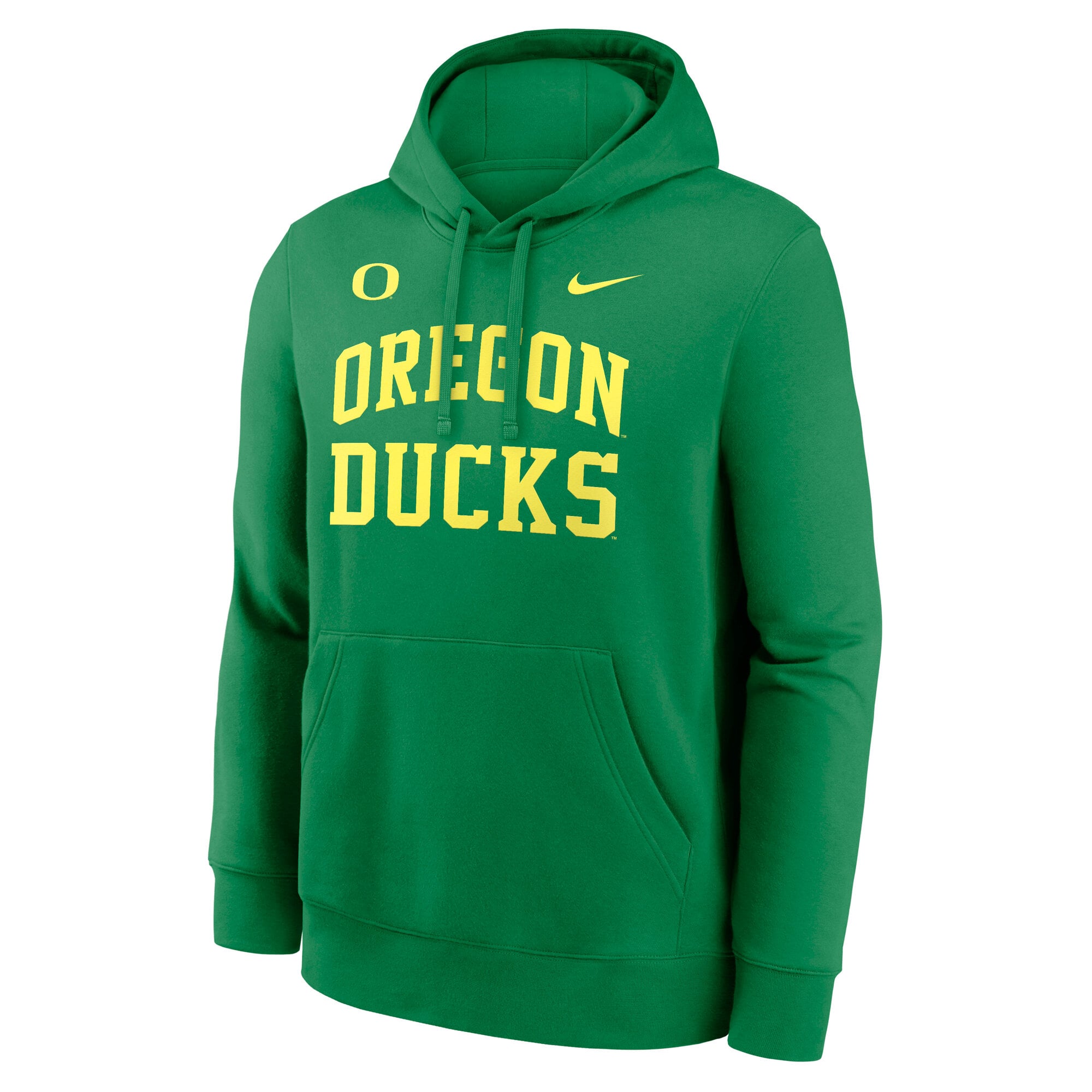 Sweat à capuche en polaire Nike vert Oregon Ducks Primetime Arched Club pour homme