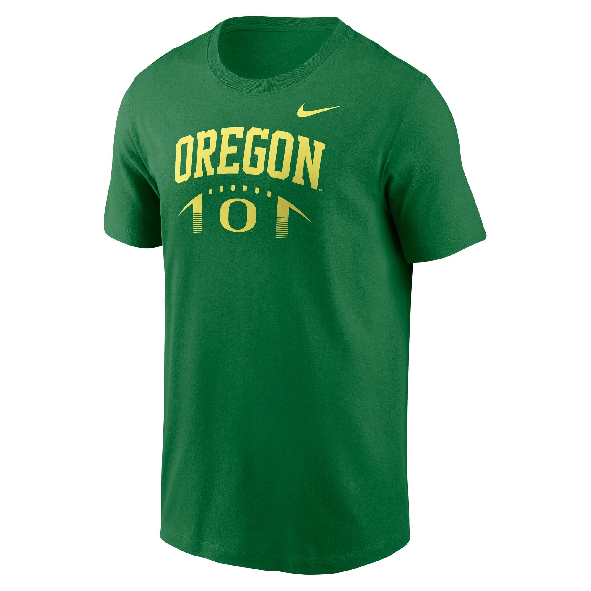 Men's Nike  Green Oregon Ducks Primetime Football Icon T-Shirt