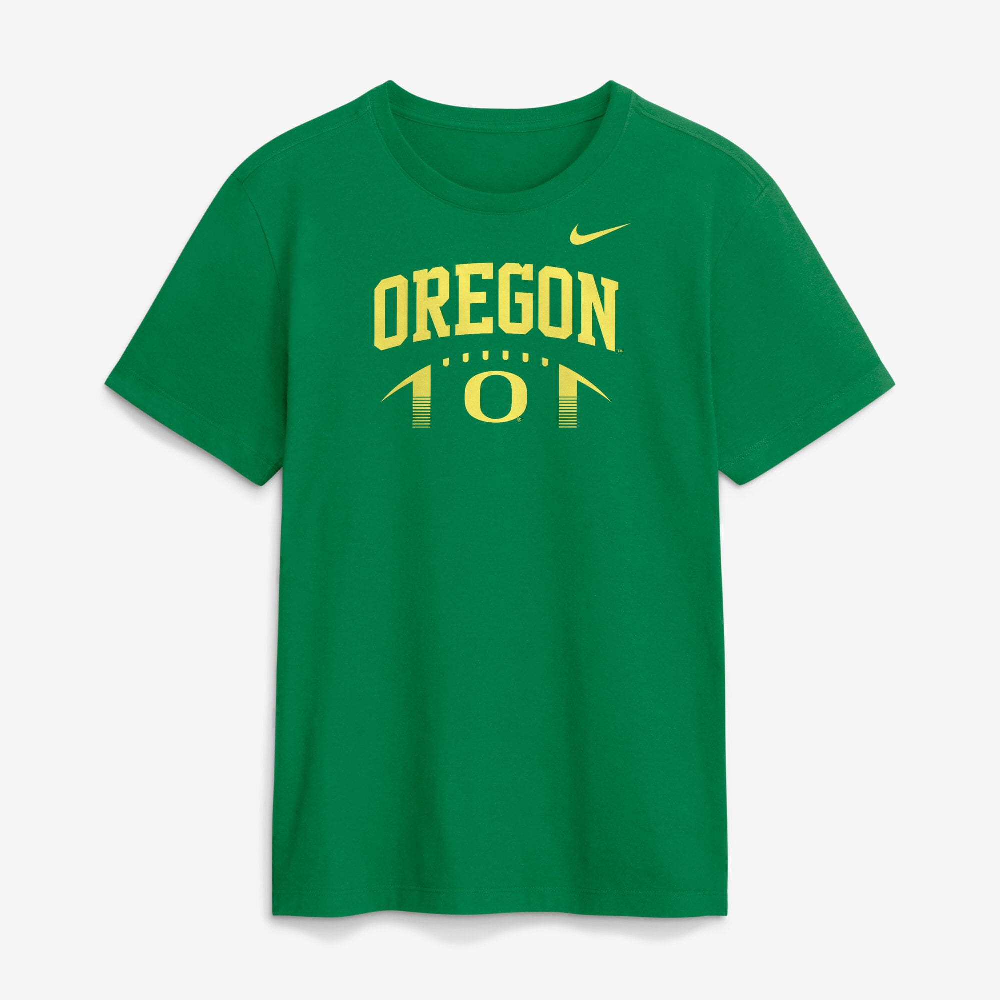 Men's Nike  Green Oregon Ducks Primetime Football Icon T-Shirt
