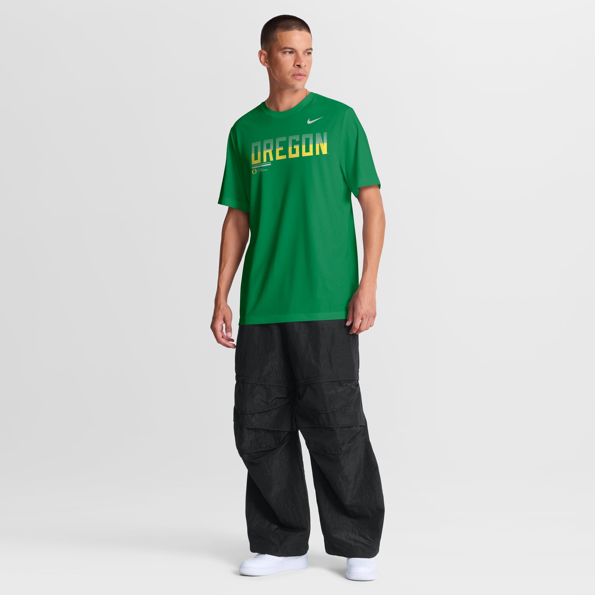 T-shirt Nike vert Oregon Ducks Sideline Legend Dri-FIT pour homme