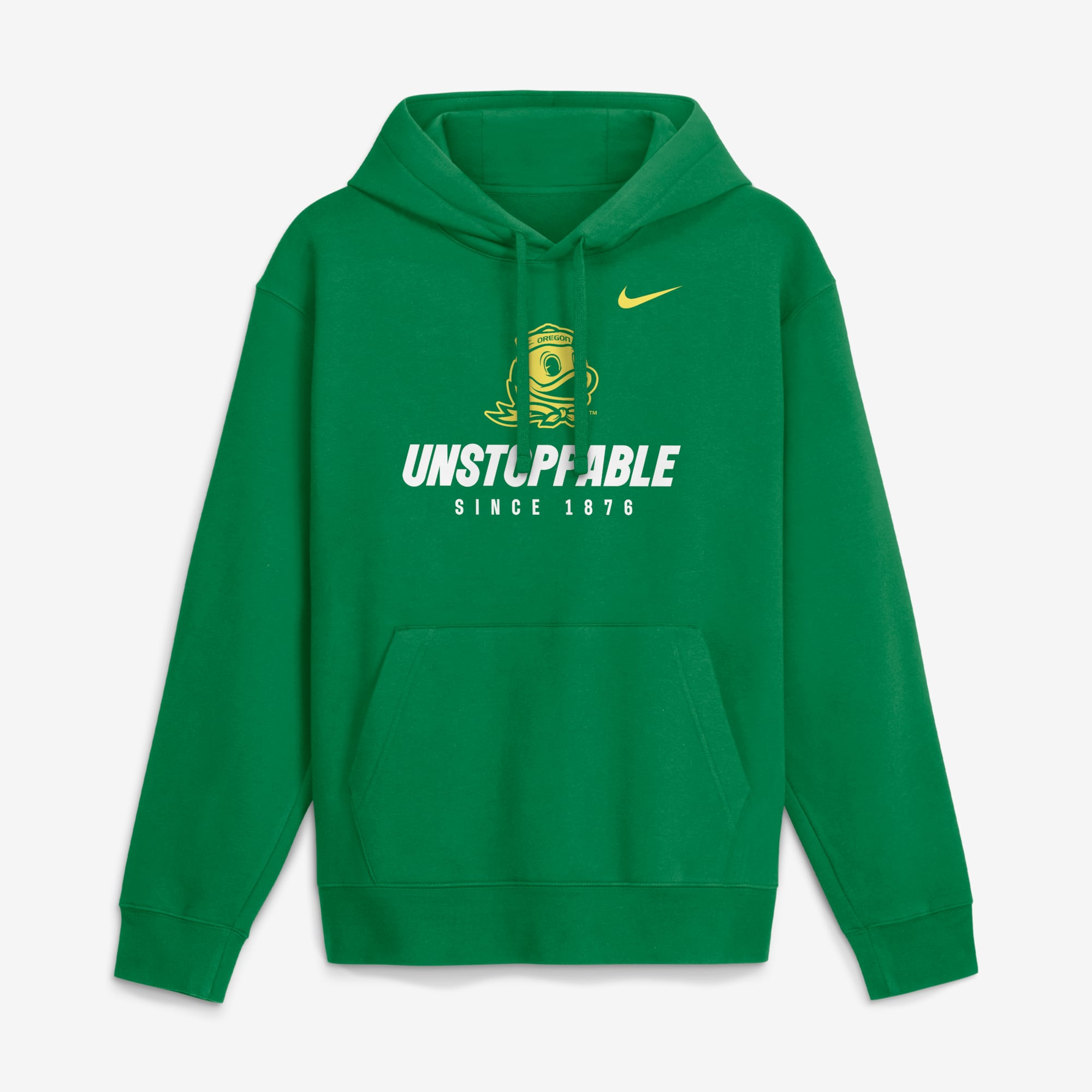Sweat à capuche en polaire Nike Unstoppable Club vert Oregon Ducks pour homme
