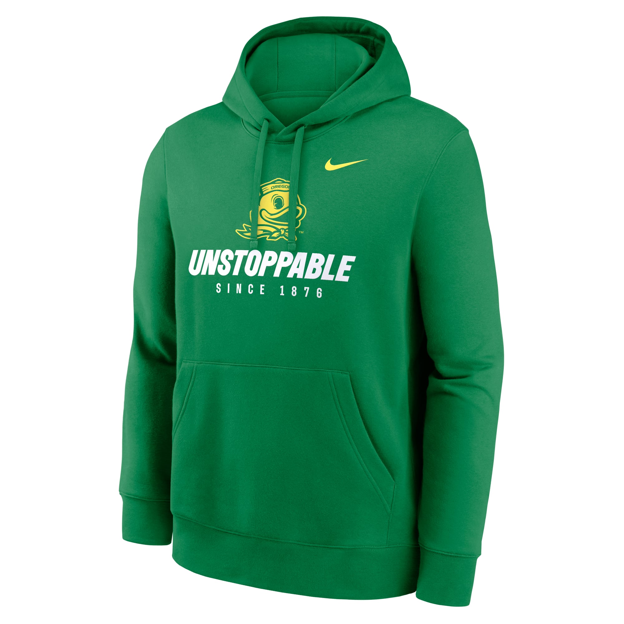 Sweat à capuche en polaire Nike Unstoppable Club vert Oregon Ducks pour homme