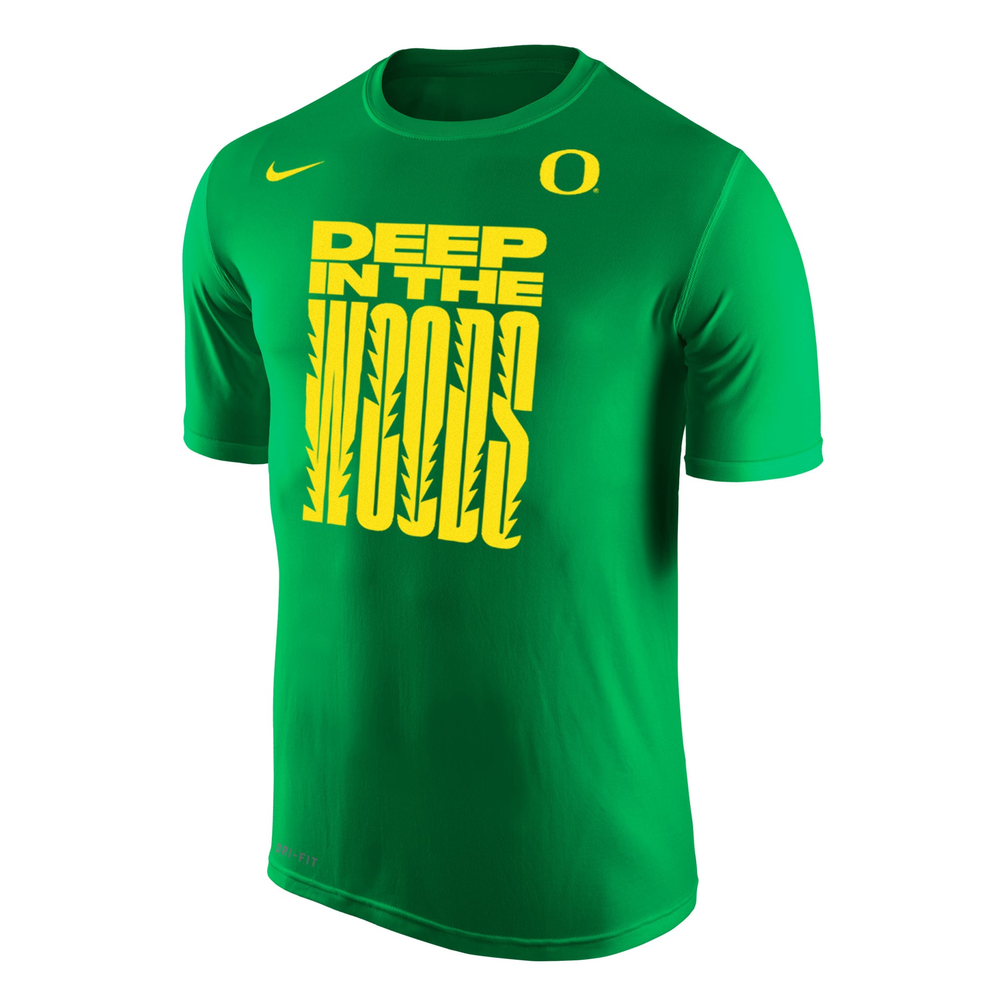 Men's Nike Green Oregon Ducks Woods Local Shooting Shirt
