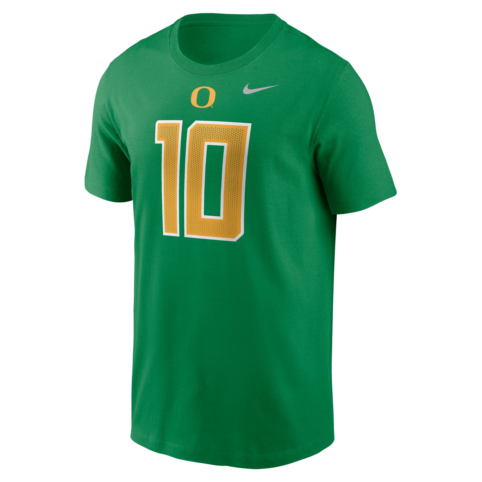 Men's Nike Justin Herbert Green Oregon Ducks Name & Number T-Shirt