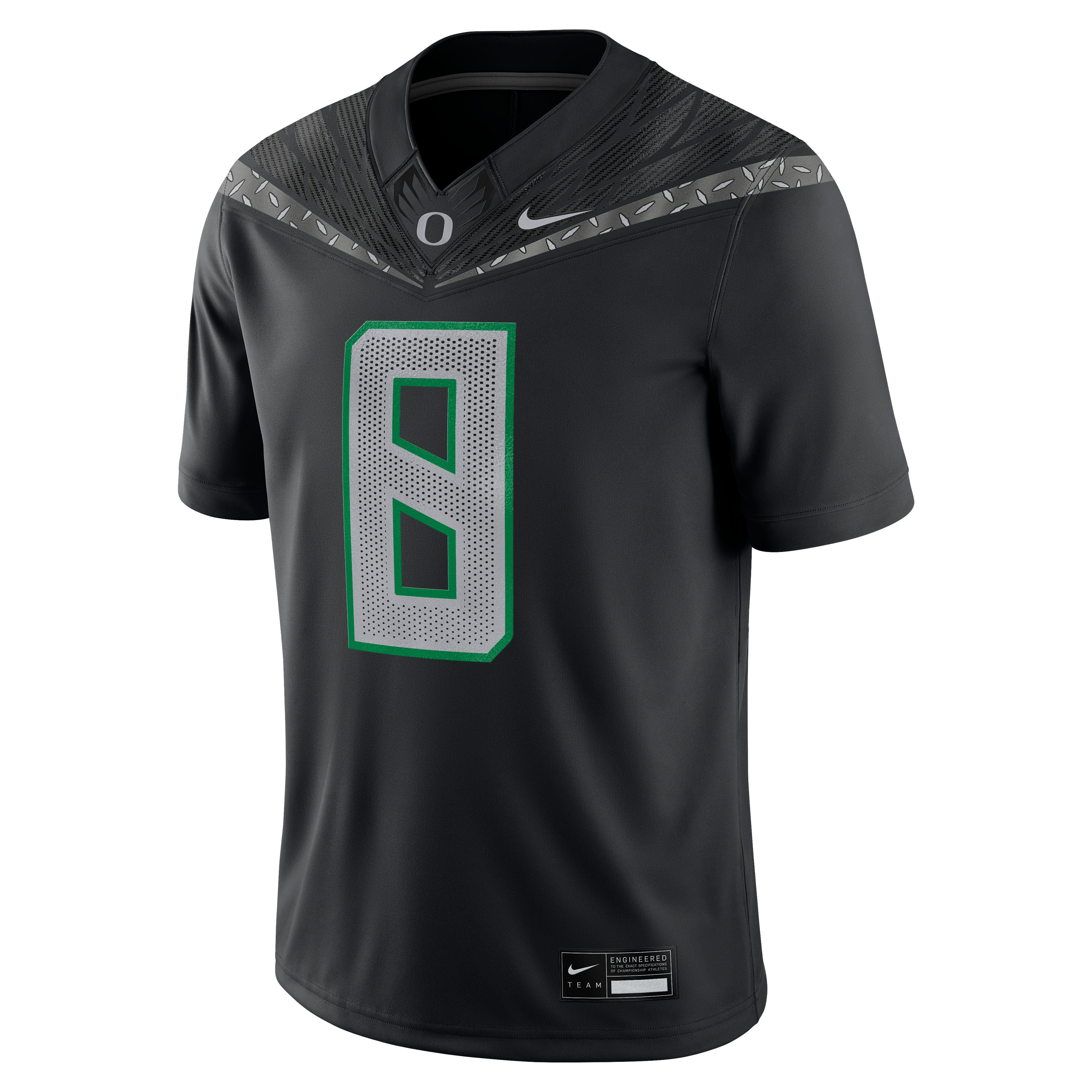 Men's Nike Trey McNutt Black Oregon Ducks Home Game Jersey