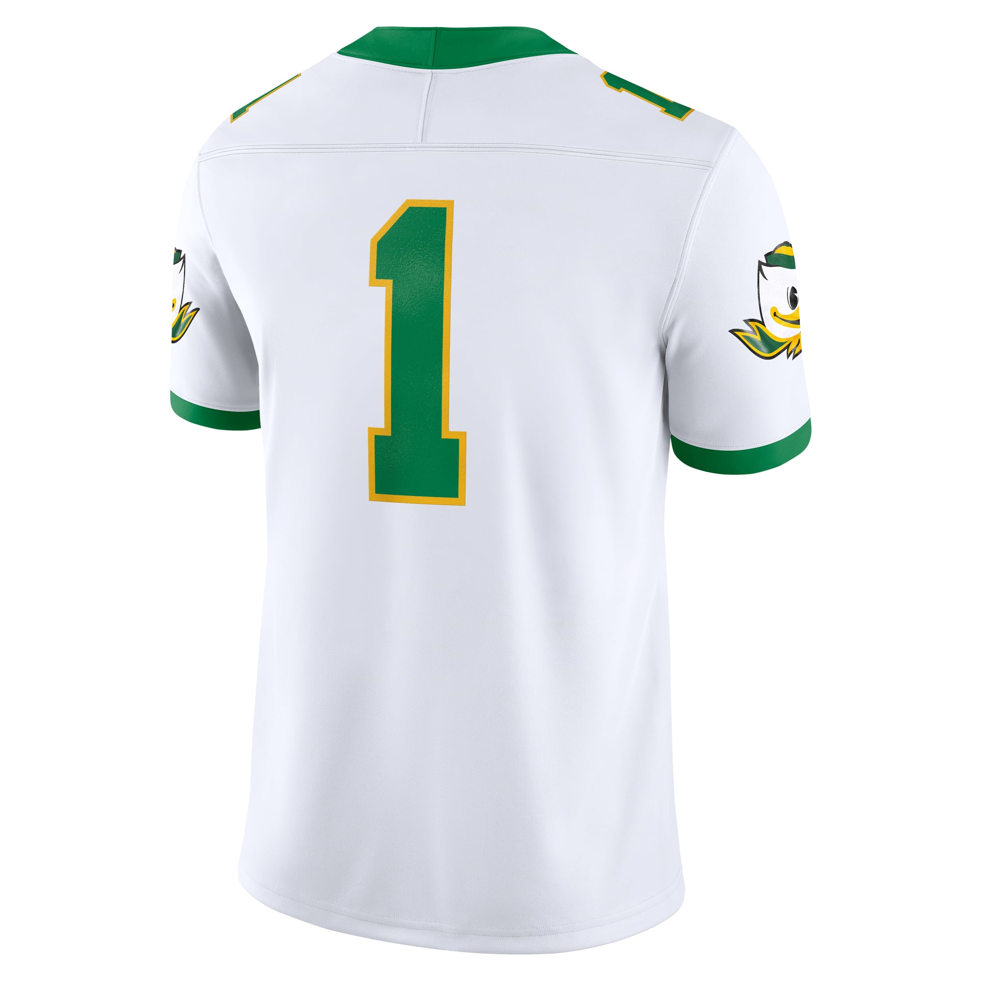 Maillot de match alternatif Nike blanc Oregon Ducks pour homme