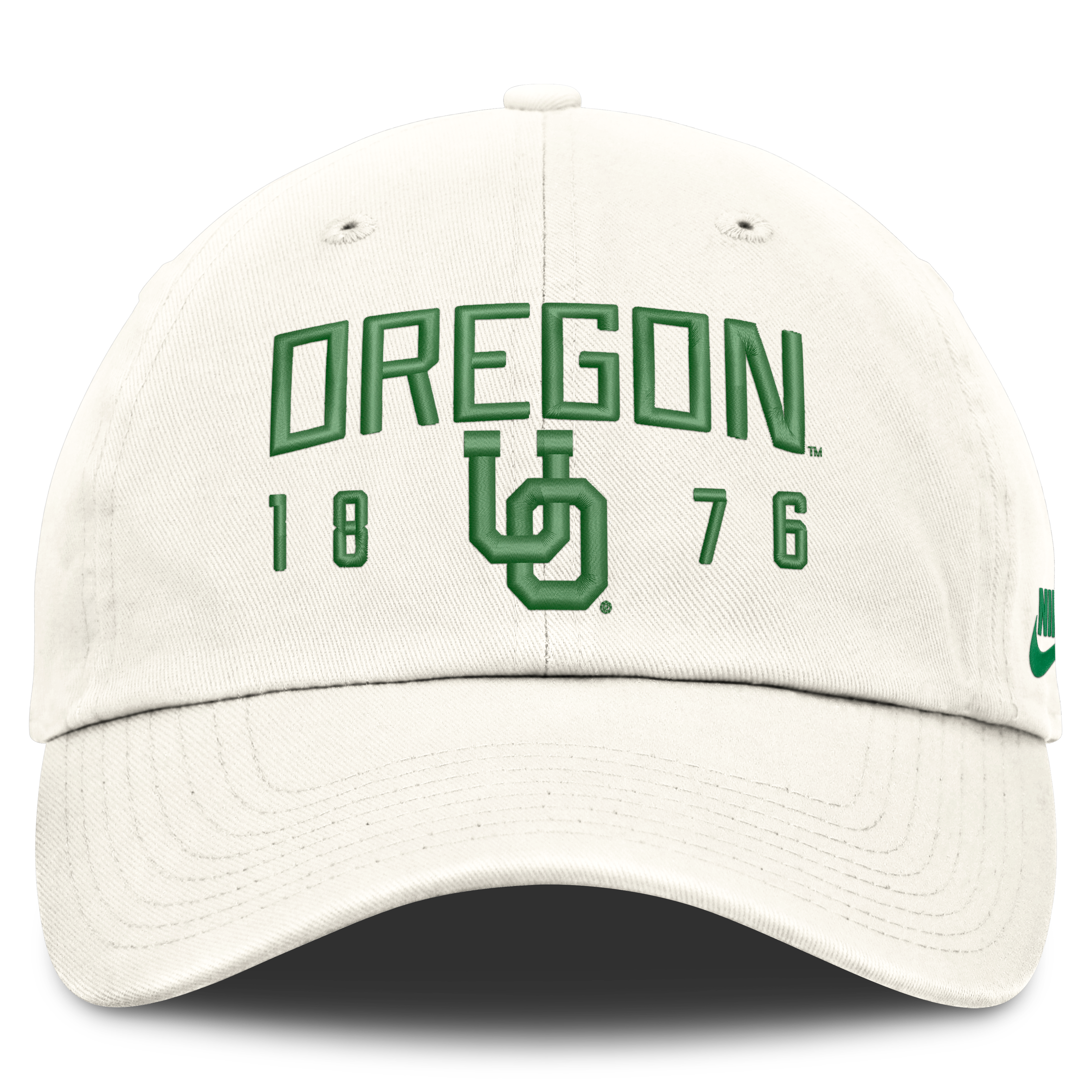 Casquette ajustable Nike blanche Oregon Ducks Legacy Letter & Location Club pour homme
