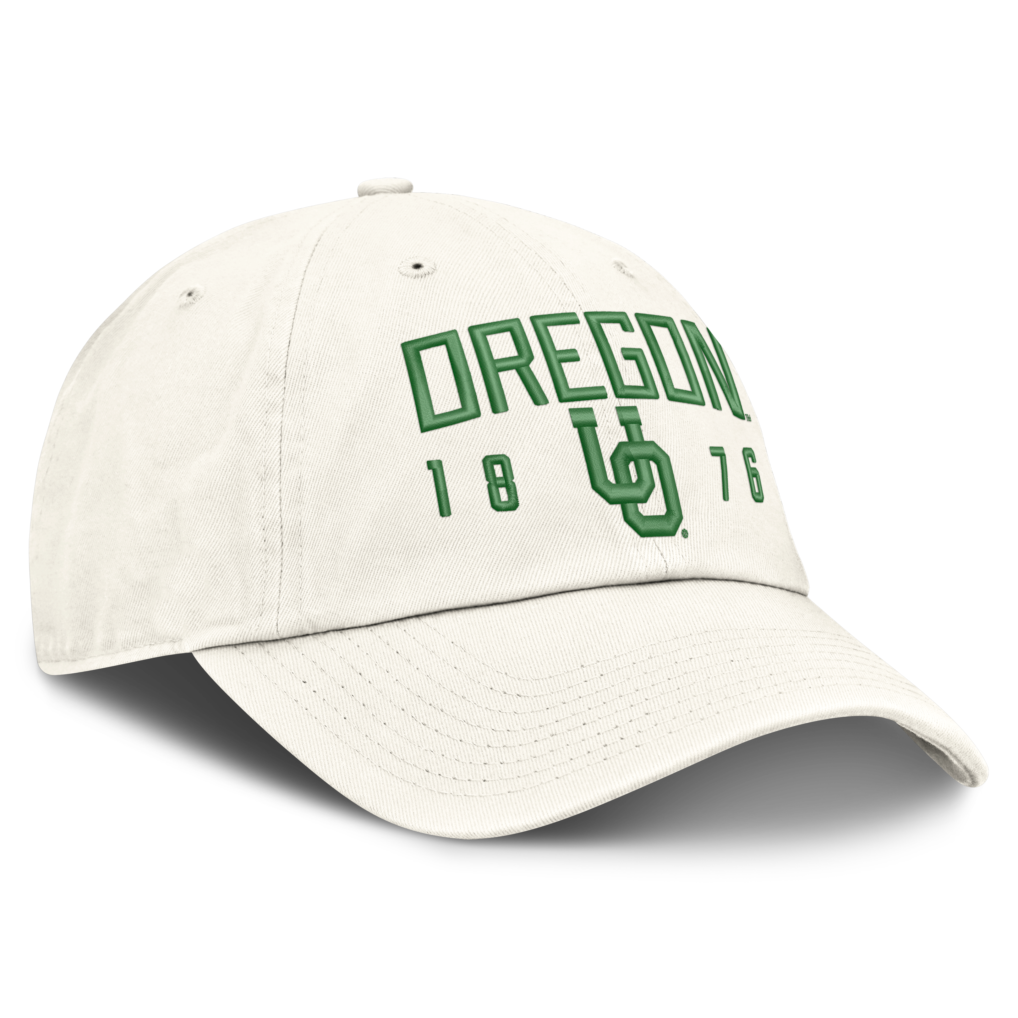 Casquette ajustable Nike blanche Oregon Ducks Legacy Letter & Location Club pour homme