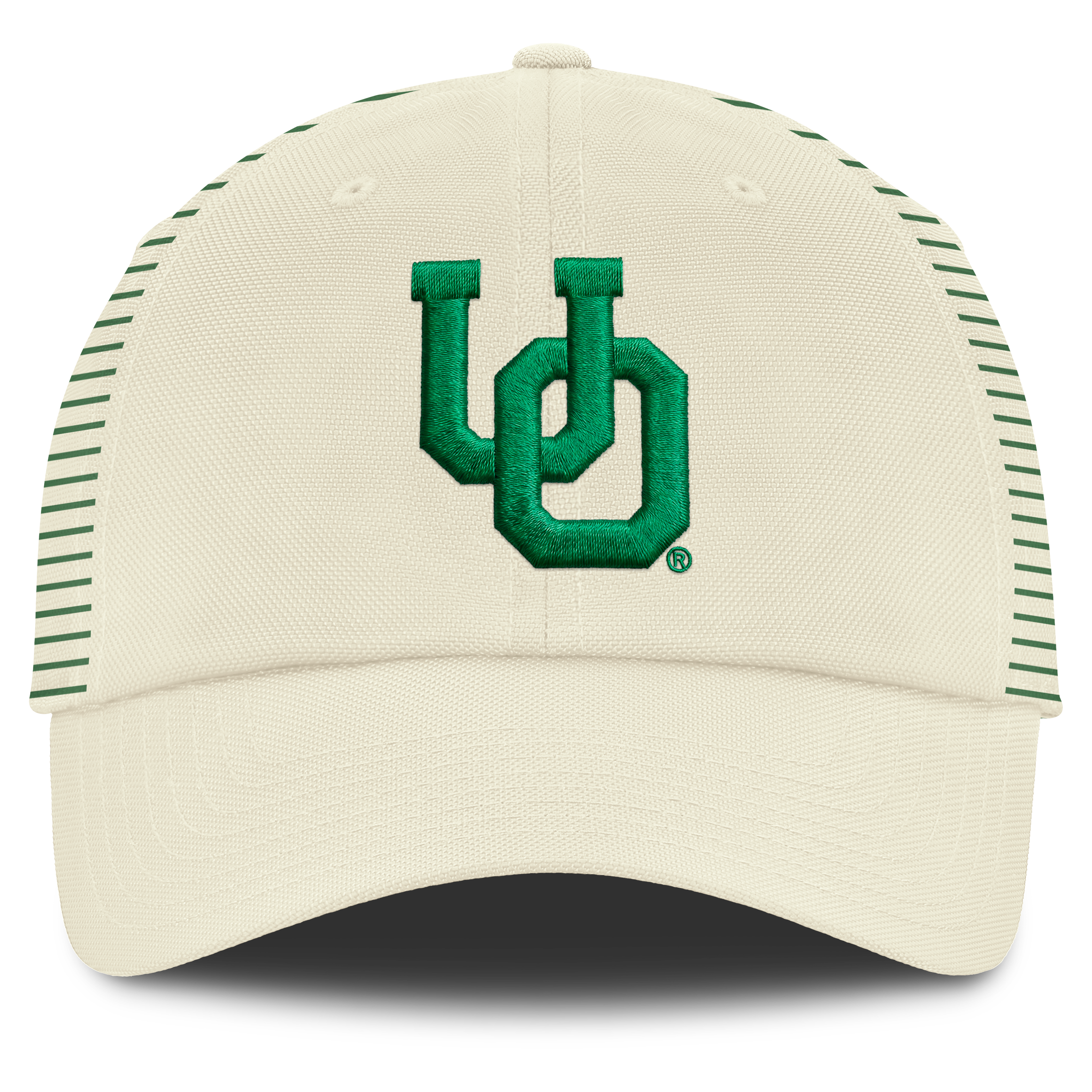 Casquette ajustable Nike blanche pour homme avec logo Vault des Oregon Ducks et logo rayé Club Dri-FIT