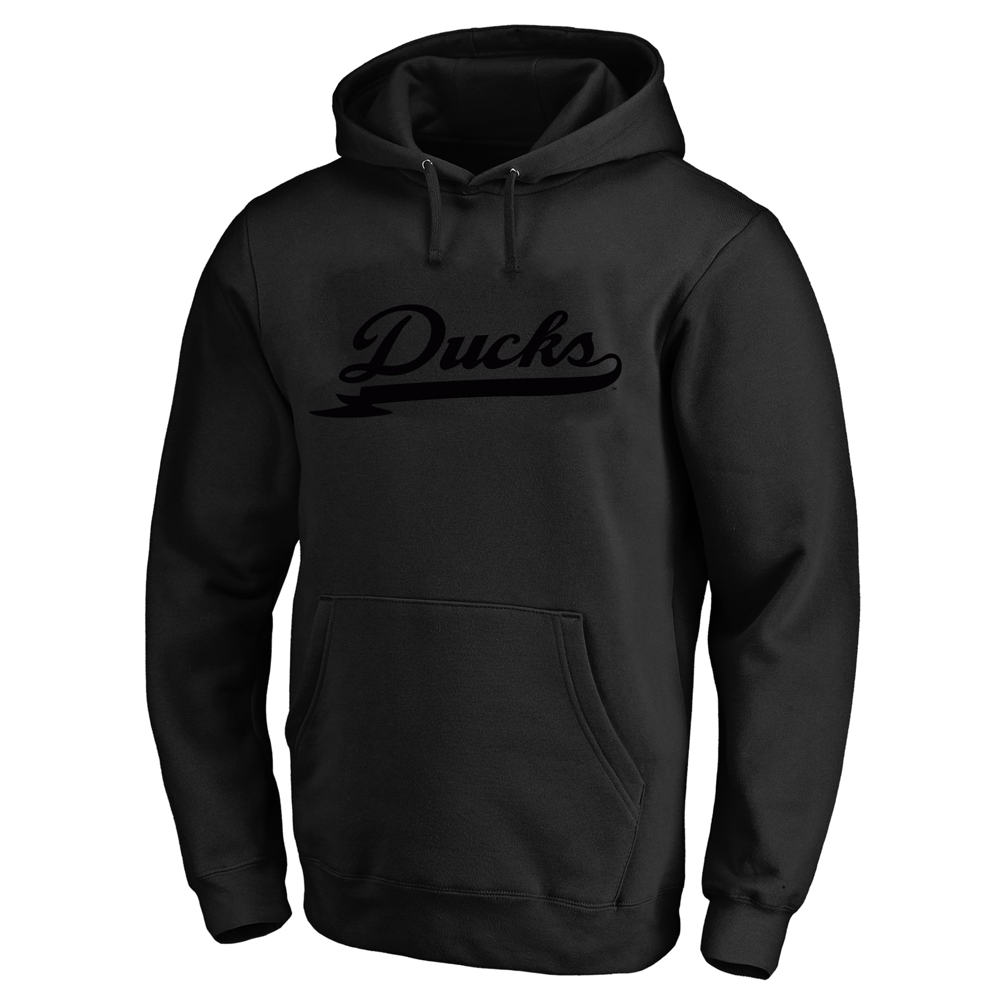 Sweat à capuche noir ton sur des Oregon Ducks pour homme