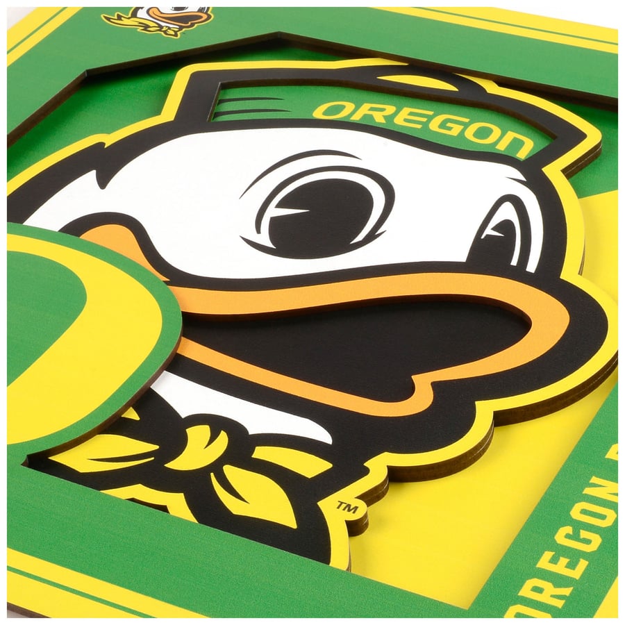 Oregon Ducks Reflective Decal - Sticker Oregon Ducks Reflective Decal - Sticker