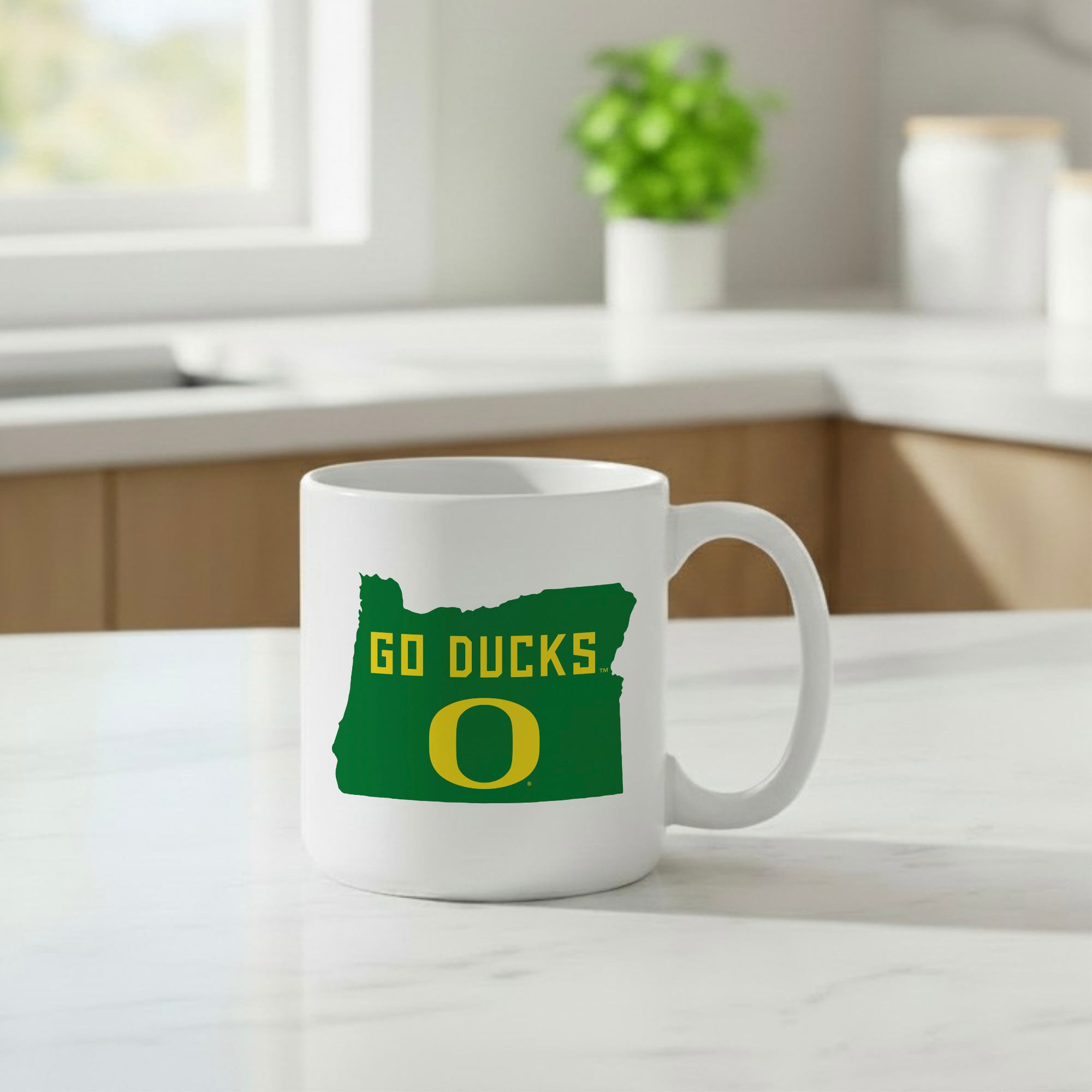 Ensemble de 2 tasses « Mon État » Oregon Ducks (59 cl)