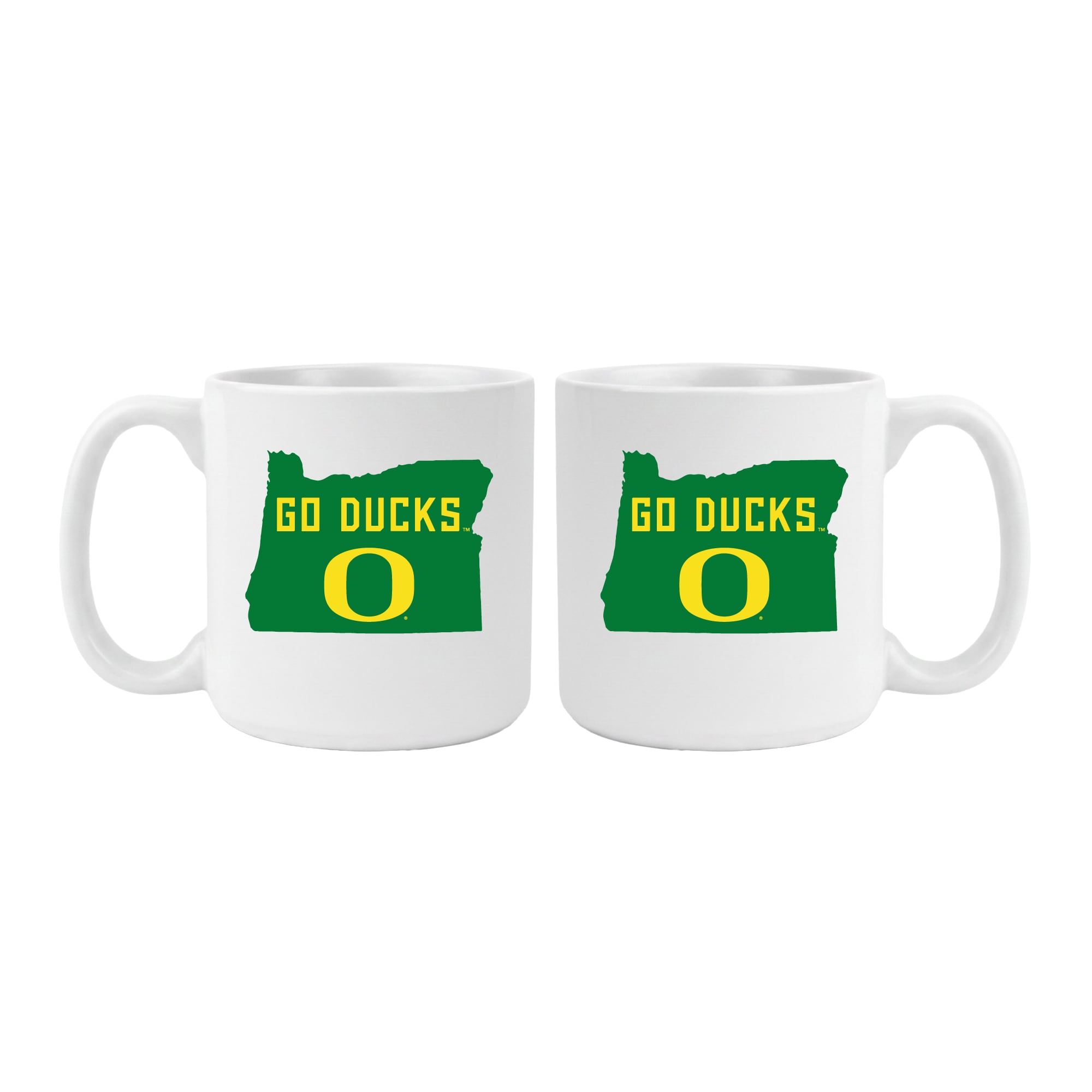 Ensemble de 2 tasses « Mon État » Oregon Ducks (59 cl)