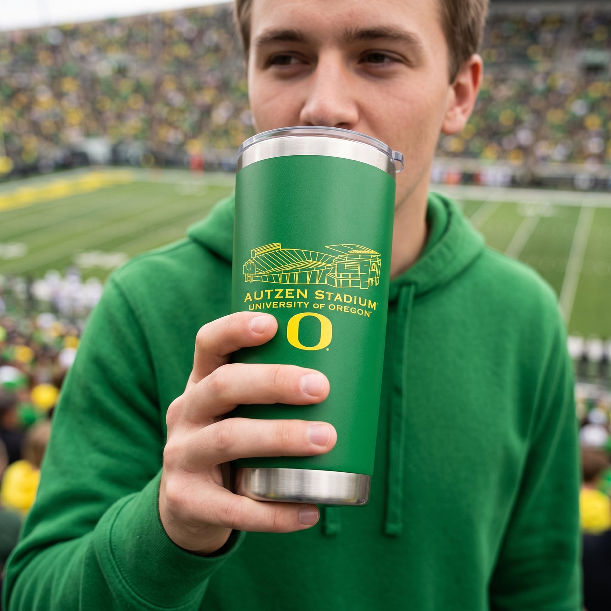 Oregon Ducks 22oz. Stadium Tumbler