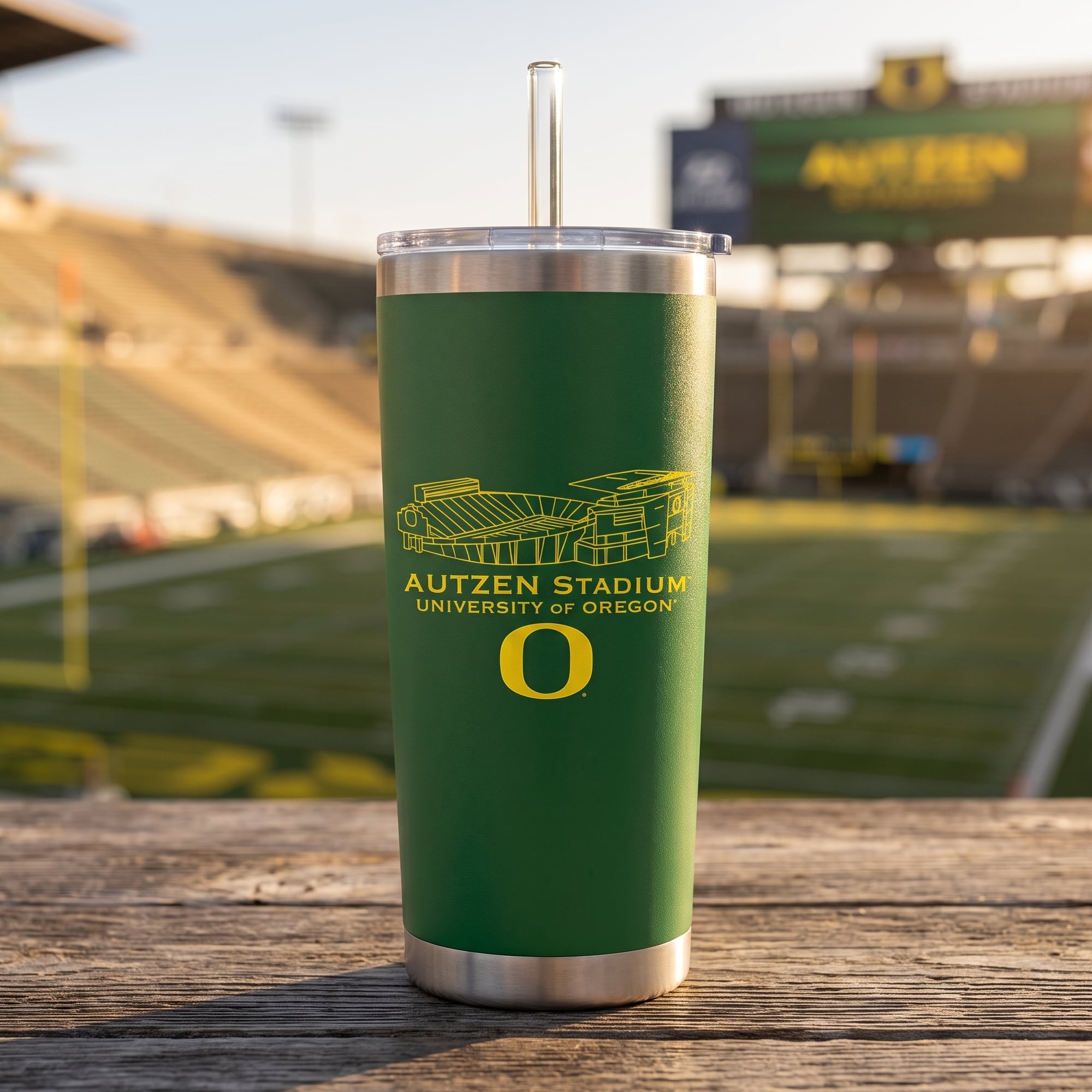 Oregon Ducks 22oz. Stadium Tumbler