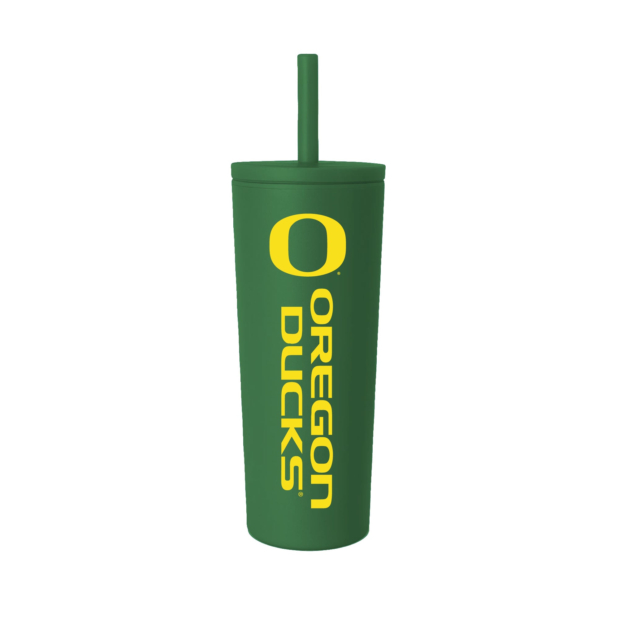 Gobelet isotherme à paille anti-déversement Oregon Ducks de 710 ml (24 oz)