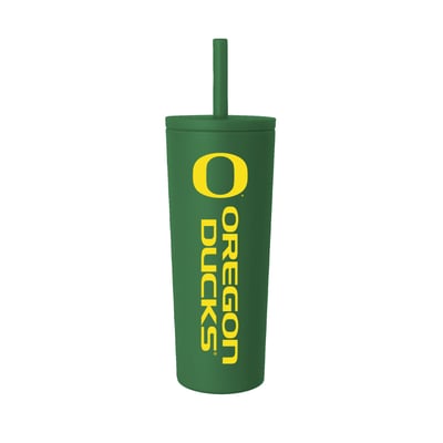 Oregon Ducks 24oz. No Spill Straw Tumbler