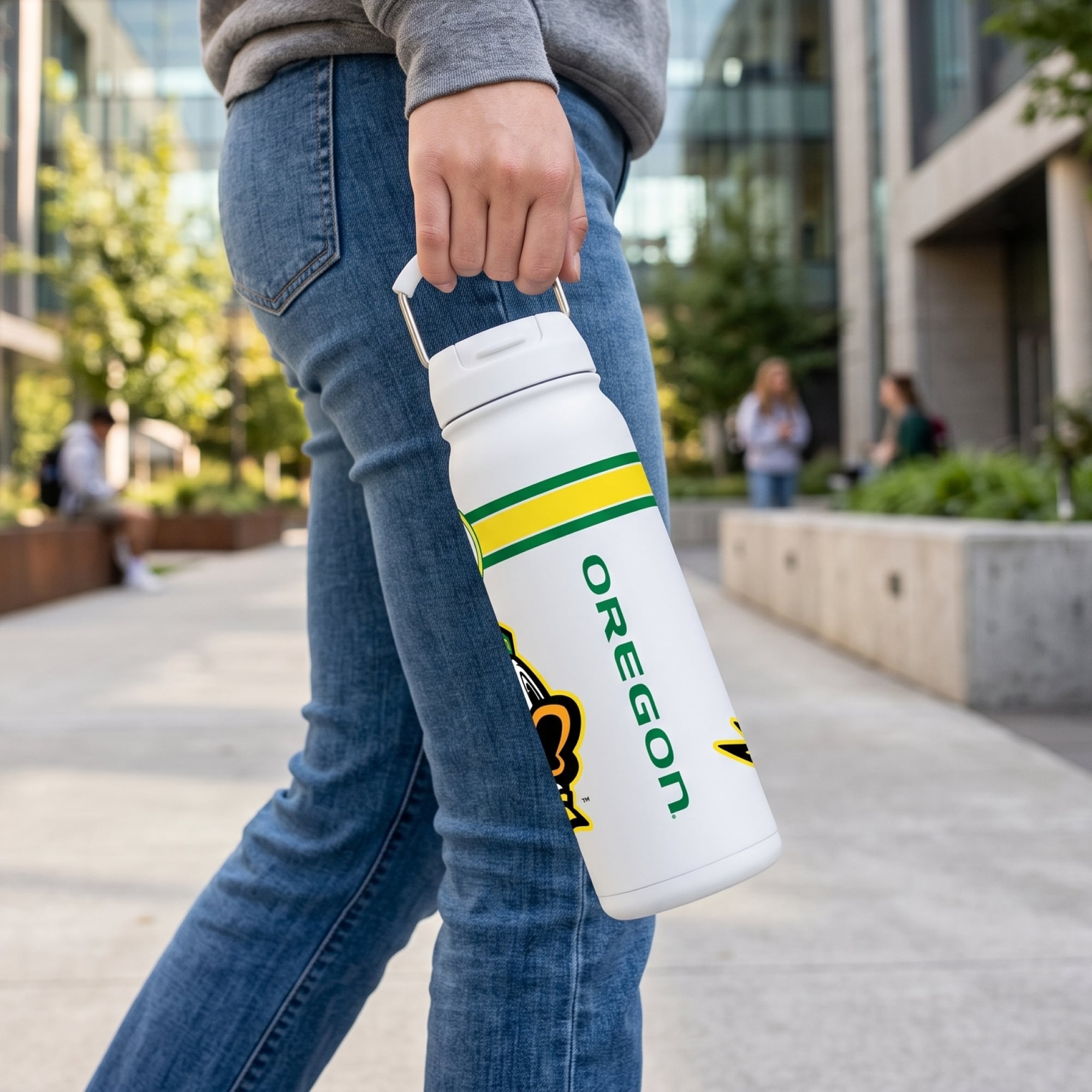 Oregon Ducks 24oz. Triple Option Bottle