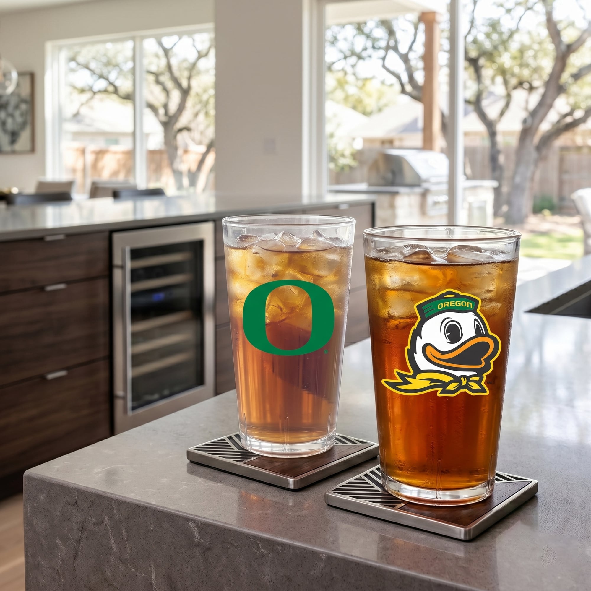 Ensemble de deux gobelets isothermes Oregon Ducks de 710 ml (24 oz) en Tritan