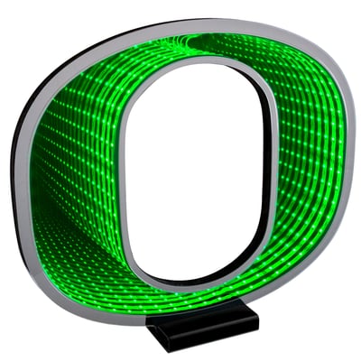 Oregon Ducks LED Infinity Logo Light