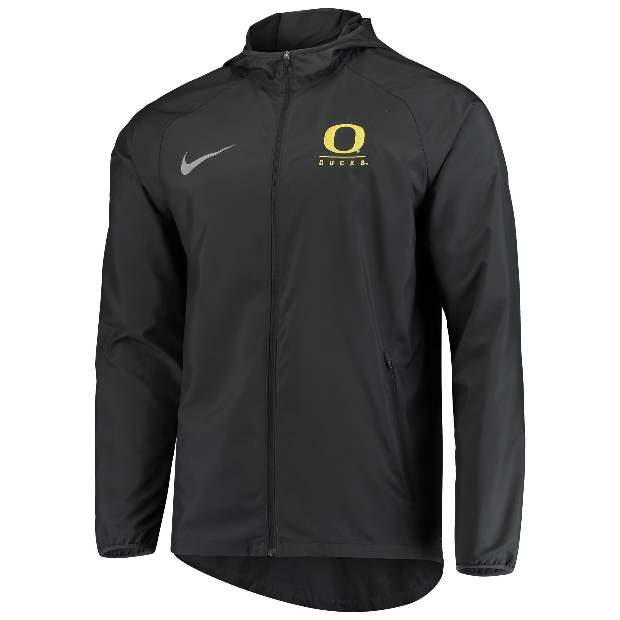 Oregon Ducks Nike Essential Raglan Full-Zip Jacket - Anthracite