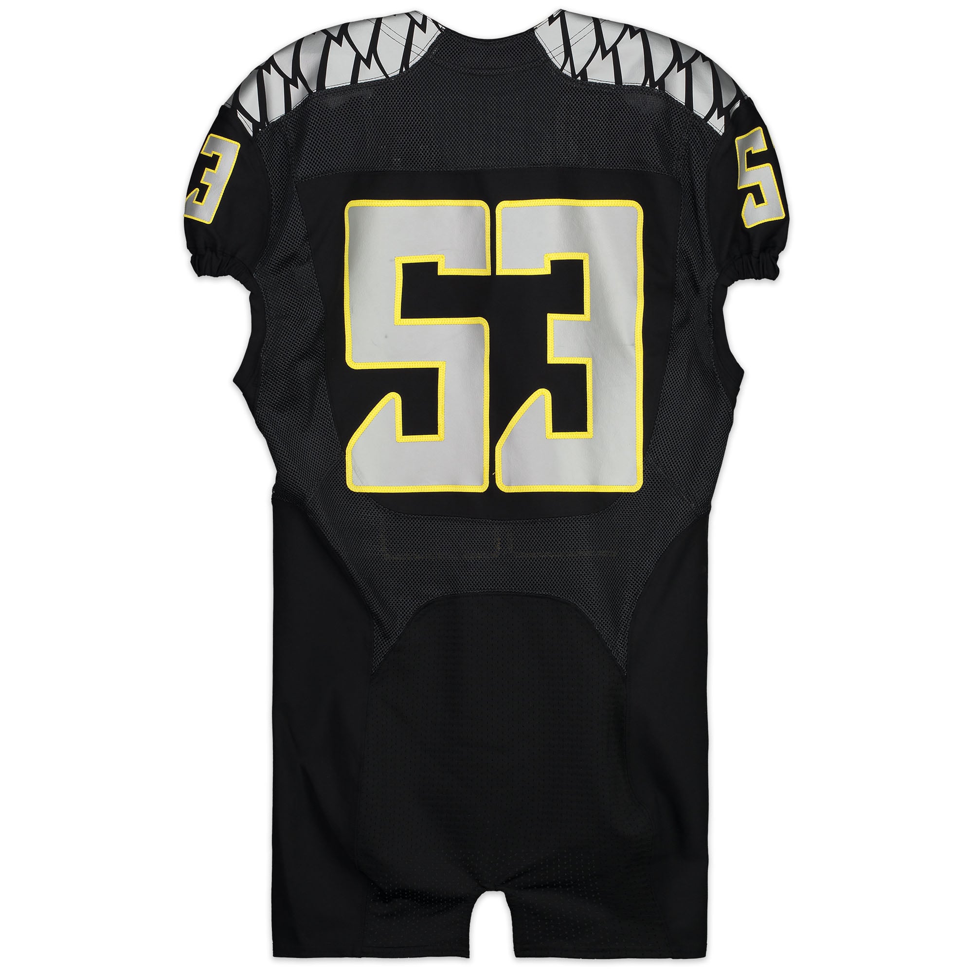 Oregon Ducks Team-Issued #53 Black 