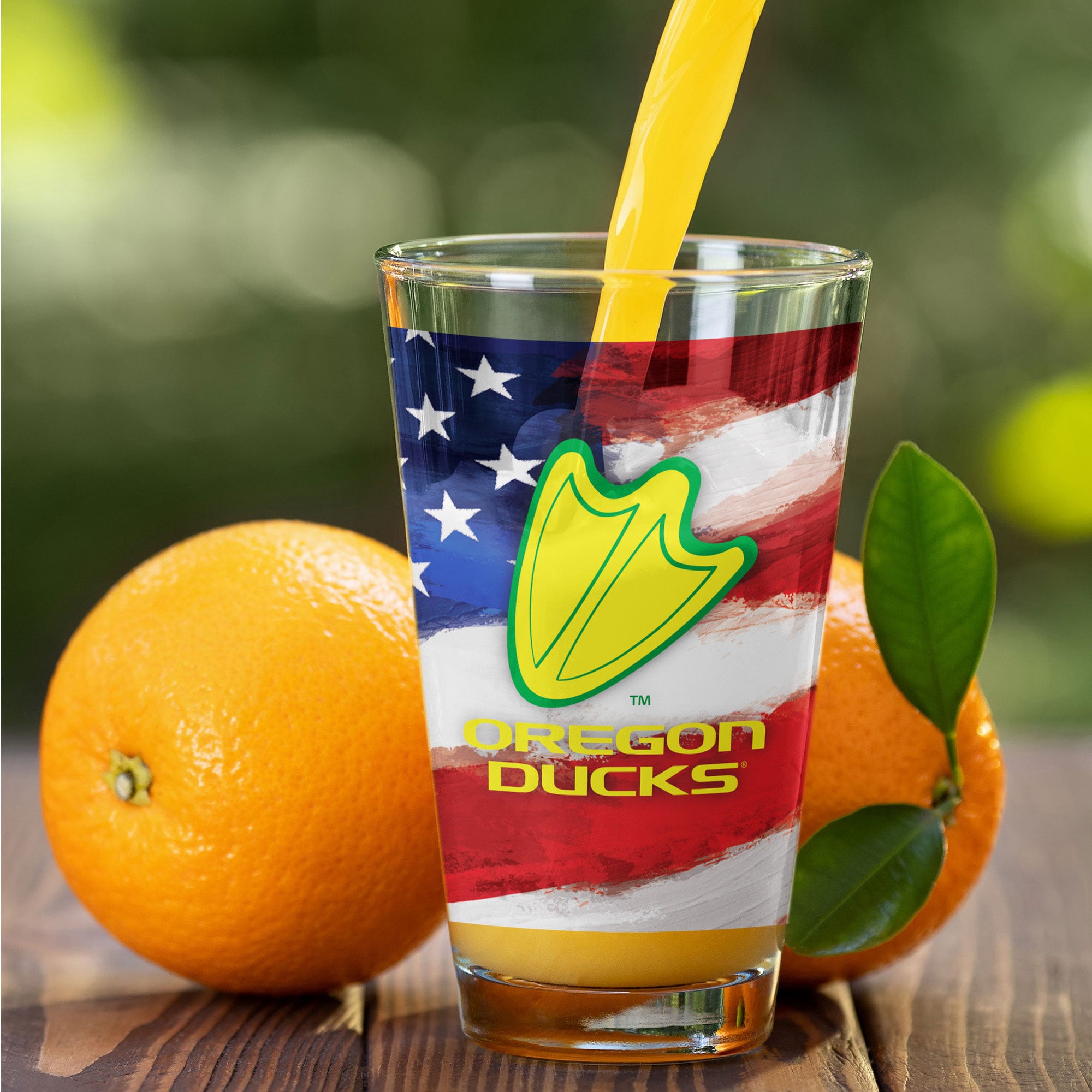 Ensemble de deux verres à bière Americana de 473 ml (16 oz) aux couleurs des Oregon Ducks