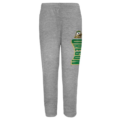 Oregon Ducks Outerstuff Preschool Jet Stream Jogger Pants - Gray